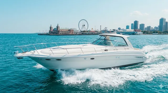 Rent a Sea Ray Boats motor yacht in Chicago, IL near me
