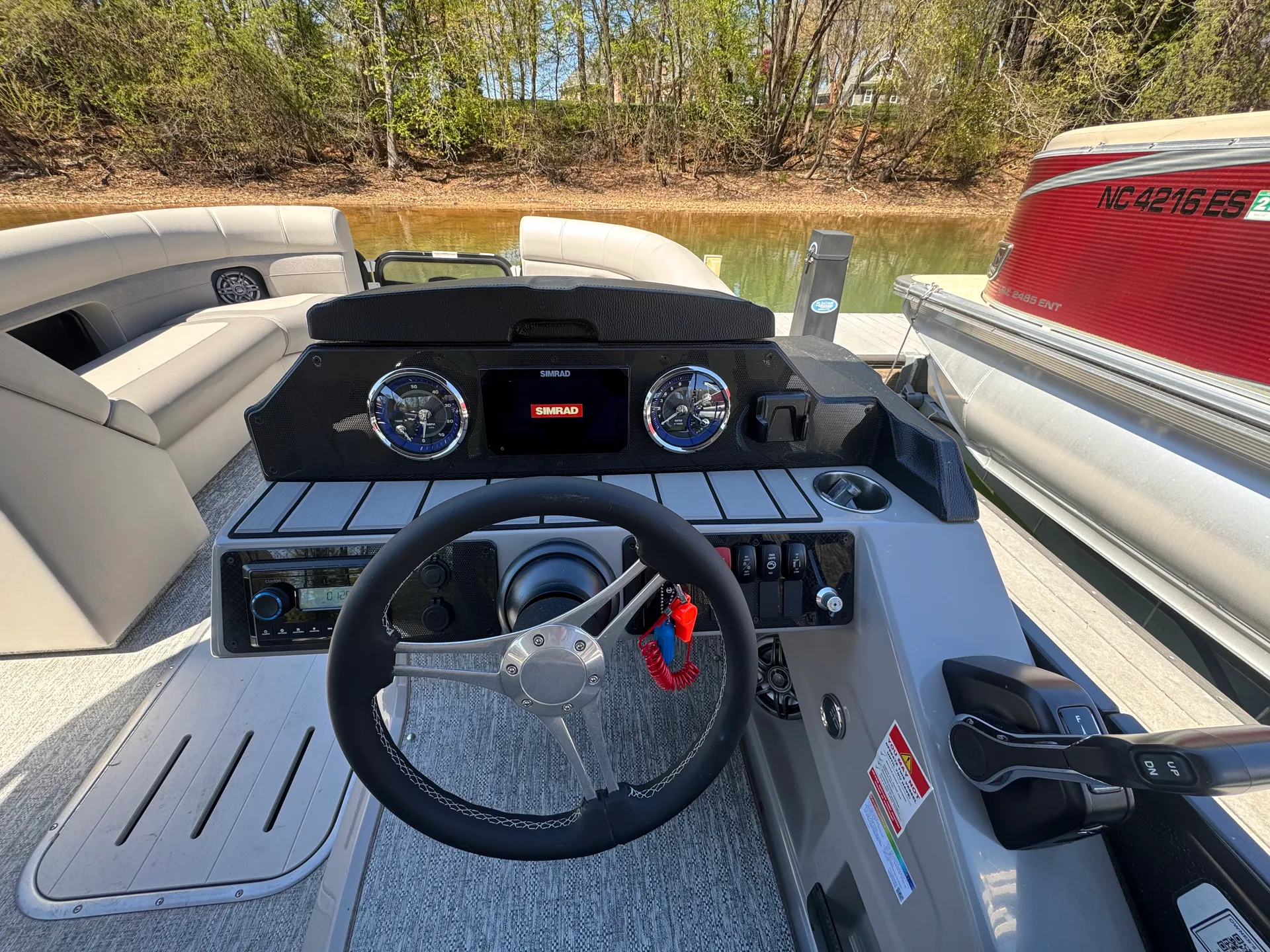BRAND NEW Premier Sunsation 230 Tritoon Lake Norman 