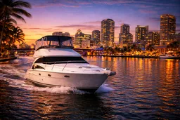 ALL-INCLUSIVE Fort Lauderdale Yacht  35' Meridian (Captain﹠Fuel Inc) boat photo