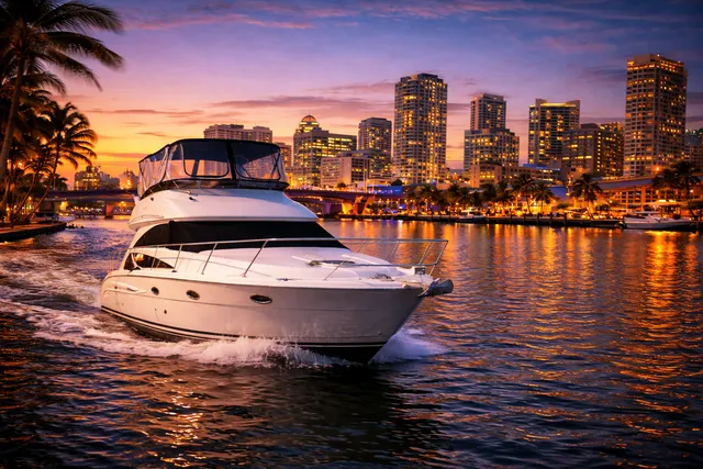 Rent a Meridian Yachts motor yacht in Dania Beach, FL near me
