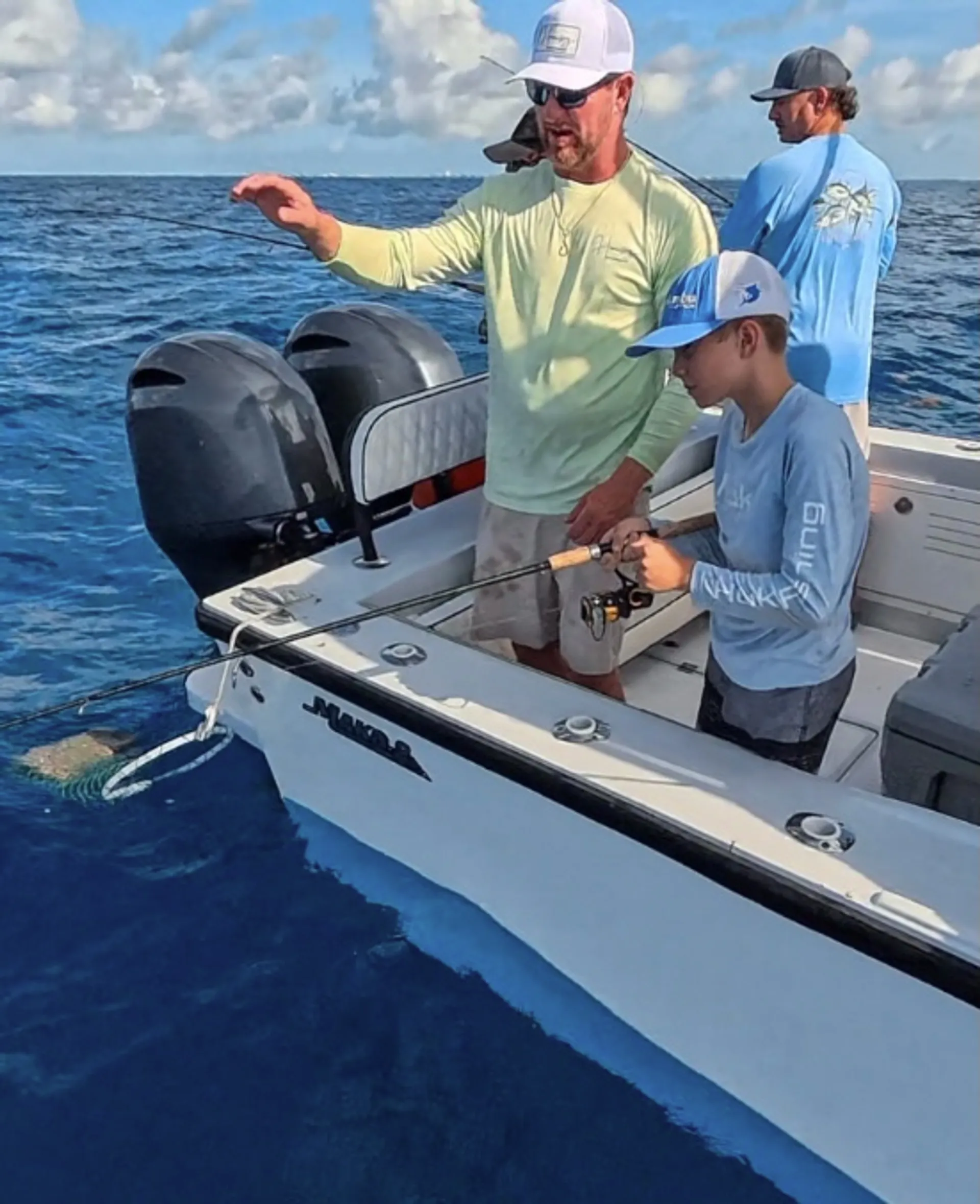 Inshore fishing, nearshore fishing, wreck fishing, reef fishing