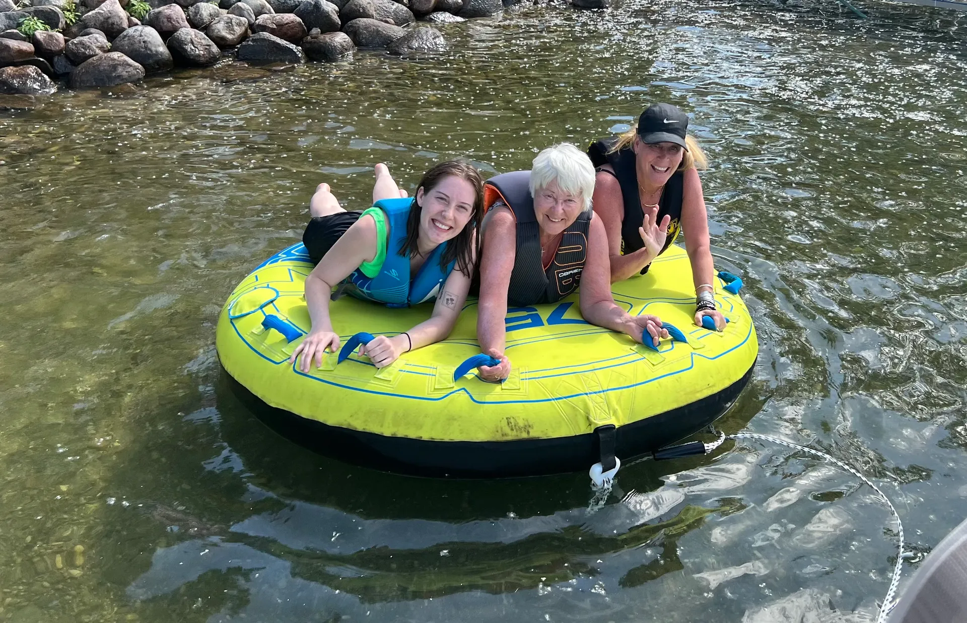 Beautiful Family Recreation and Fishing - Harris Pontoon Boat