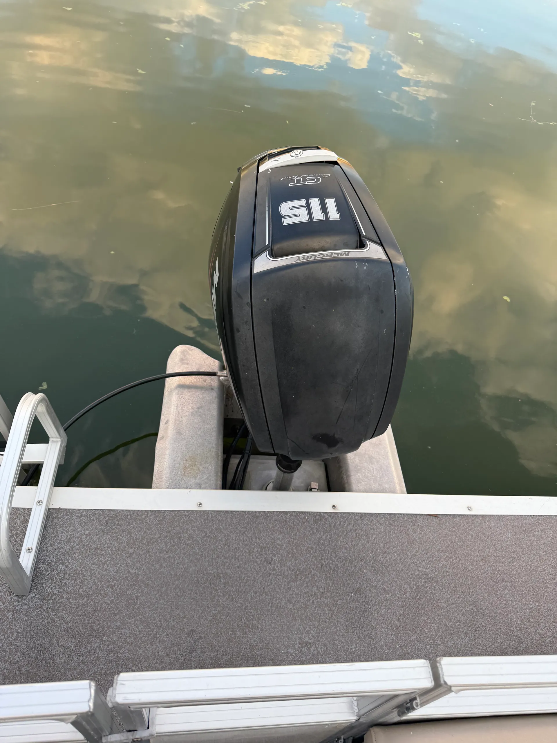 22ft 115HP Pontoon Boat I Freshwater Canal & Lakes I Seats 10