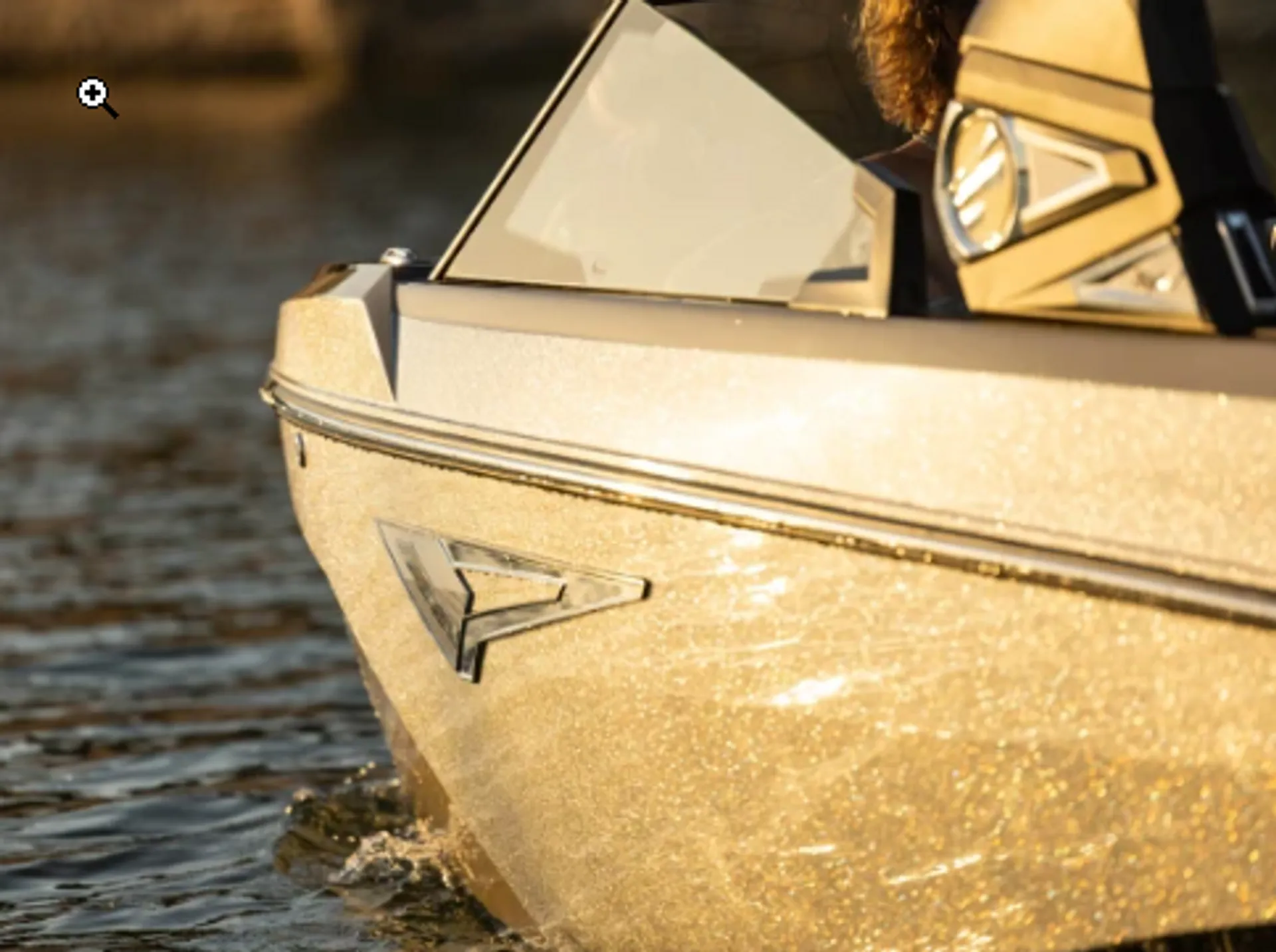 Wake Surf boat on Possum Kingdom Lake