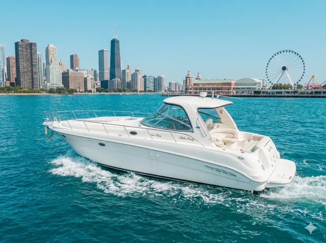 Rent a Sea Ray Boats motor yacht in Chicago, IL near me