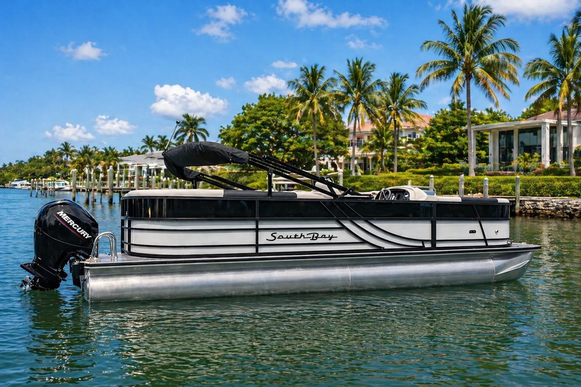 SOUTH BAY PONTOONS 224RS LE 2.75 TRITOON in Cape Coral, FL — photo 2