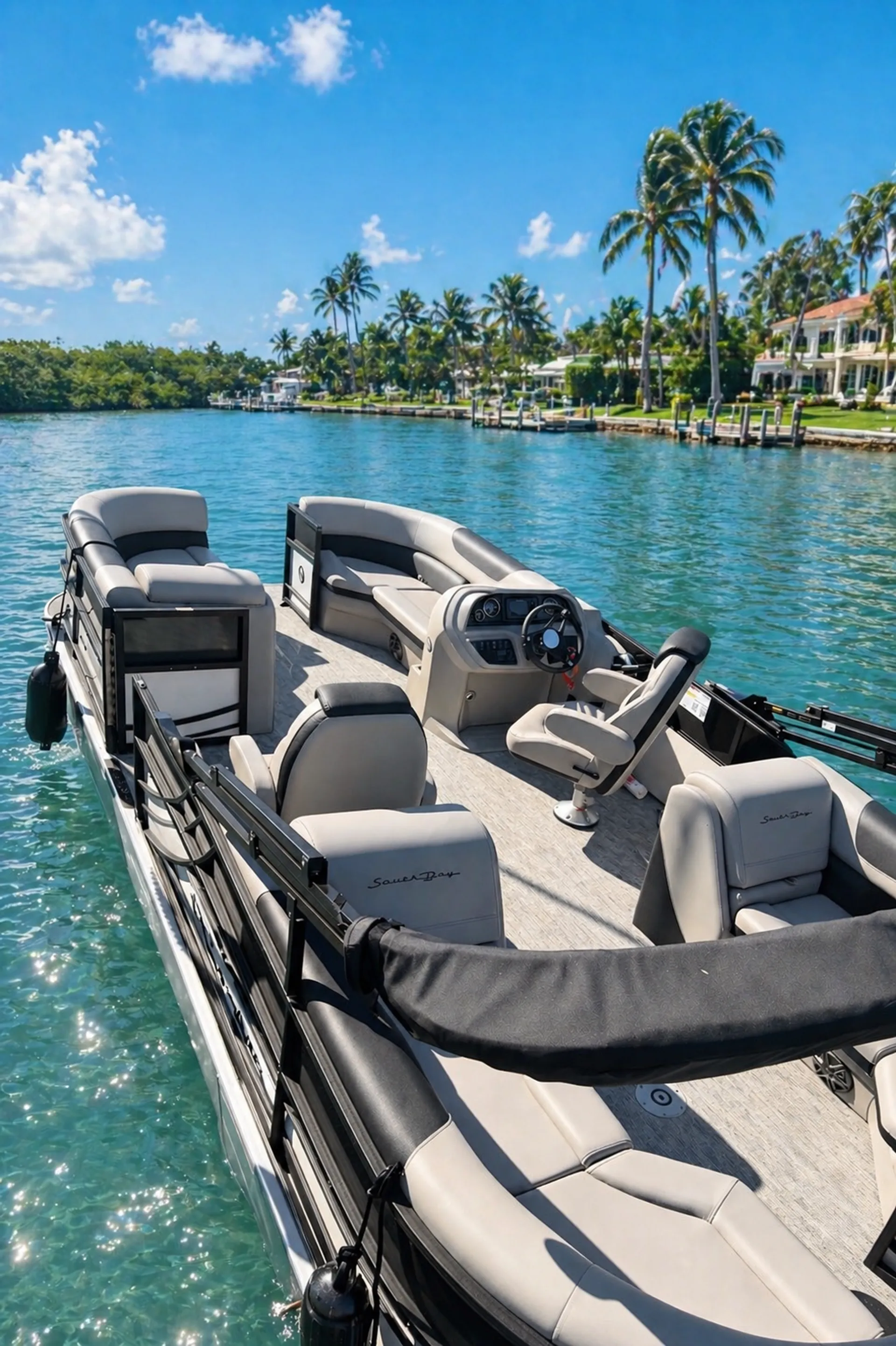 SOUTH BAY PONTOONS 224RS LE 2.75 TRITOON in Cape Coral, FL — photo 6