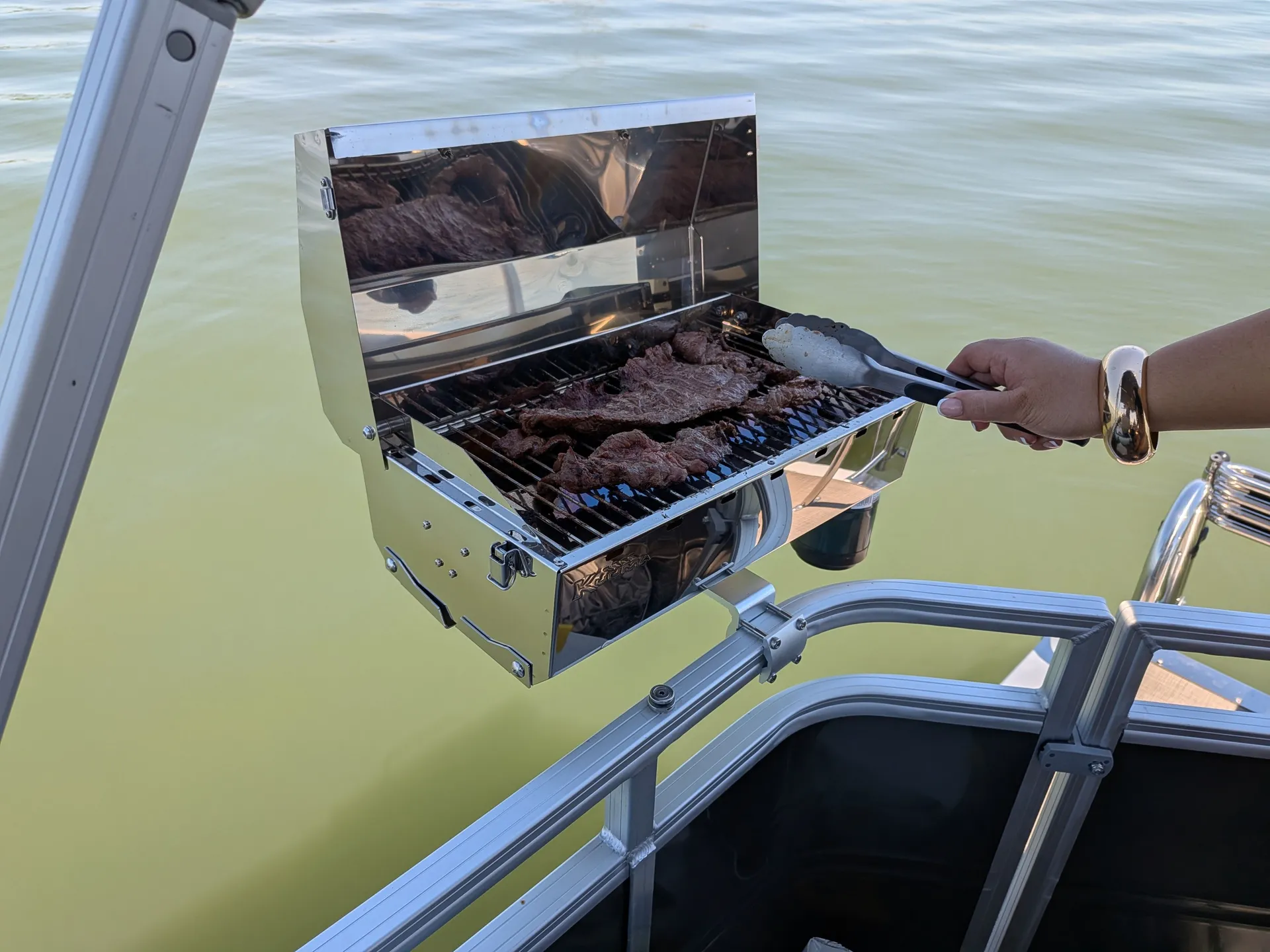 20ft Captained Party Barge – Perfect for Lake Days & Tubing!