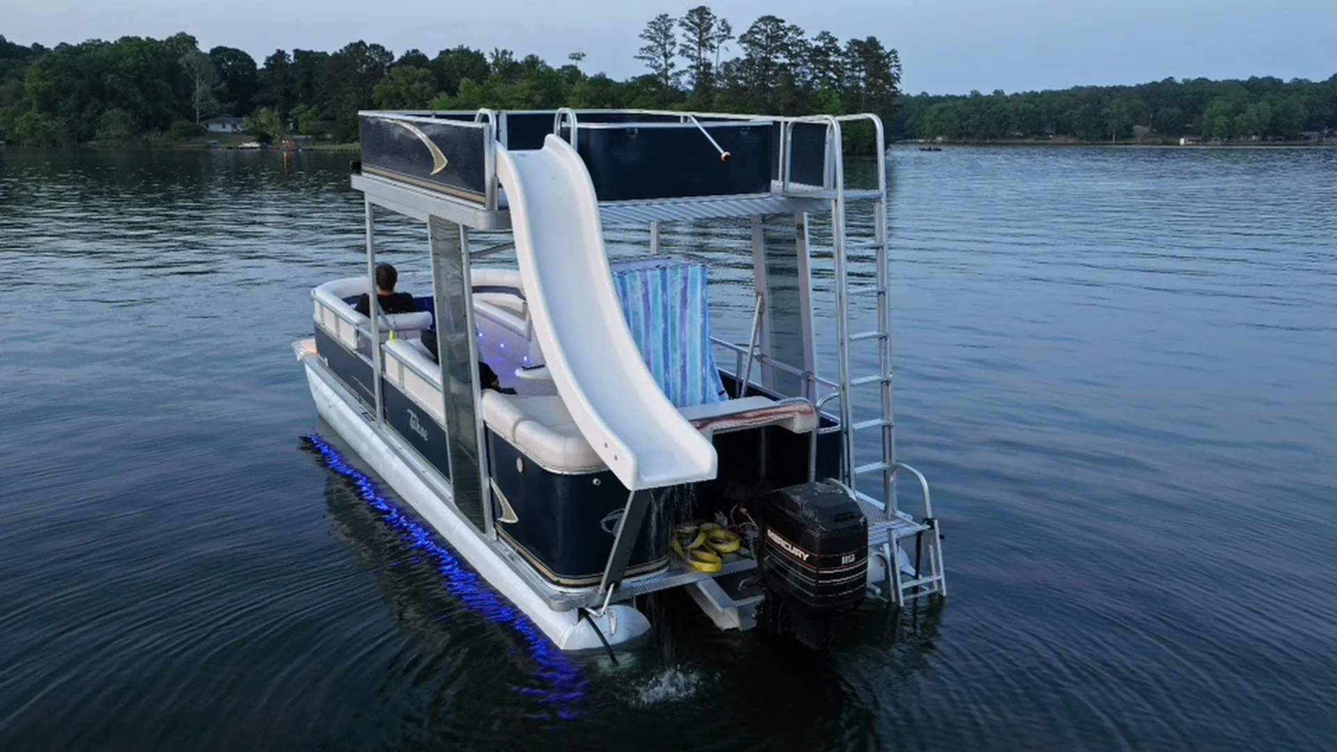 24' Tahoe Double Decker — Slide, Shade & Fun