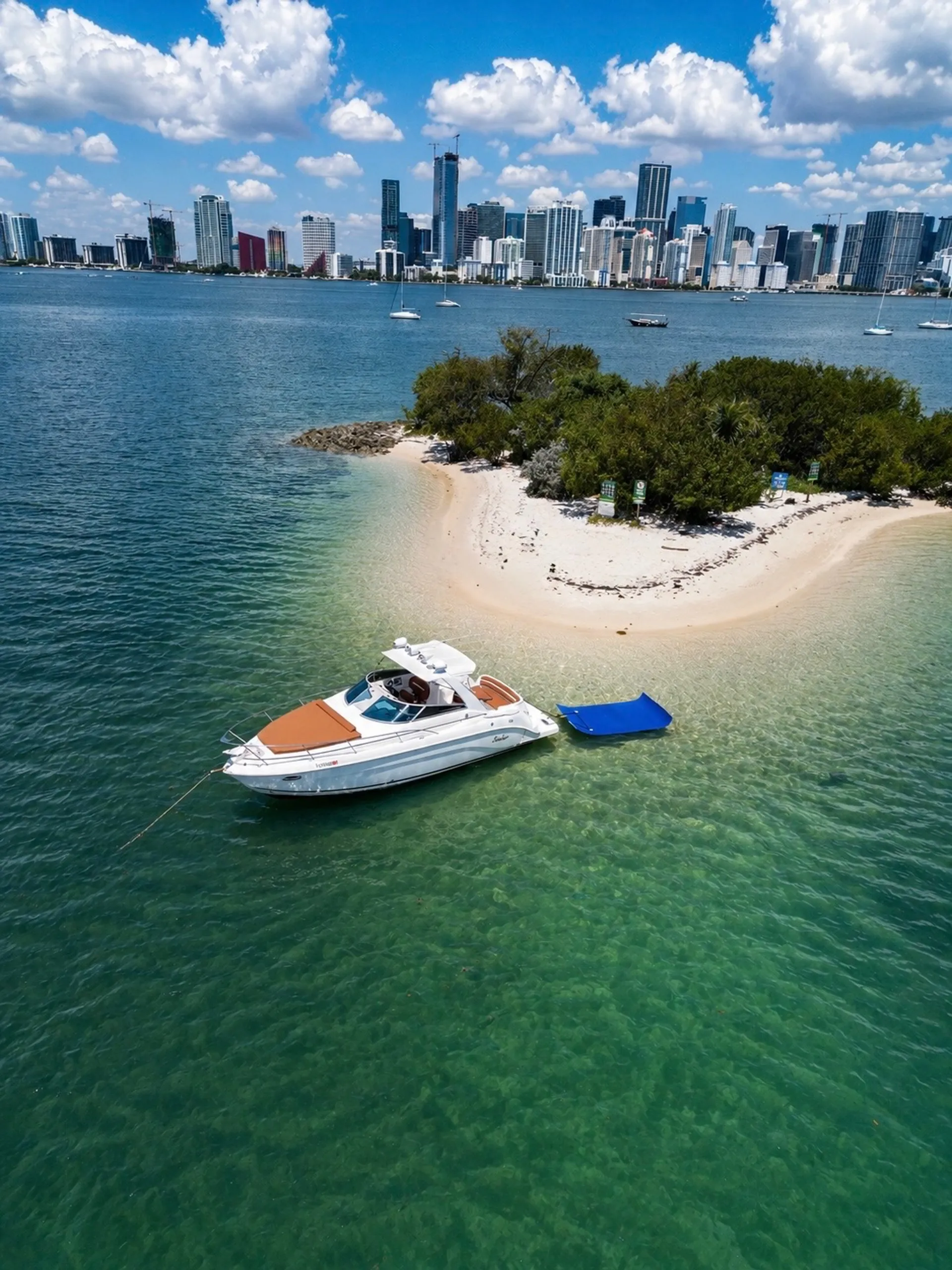 GET 1HR FREE 33' RINKER CRUISING YACHT, MIA FL *NO HIDDEN FEES!*