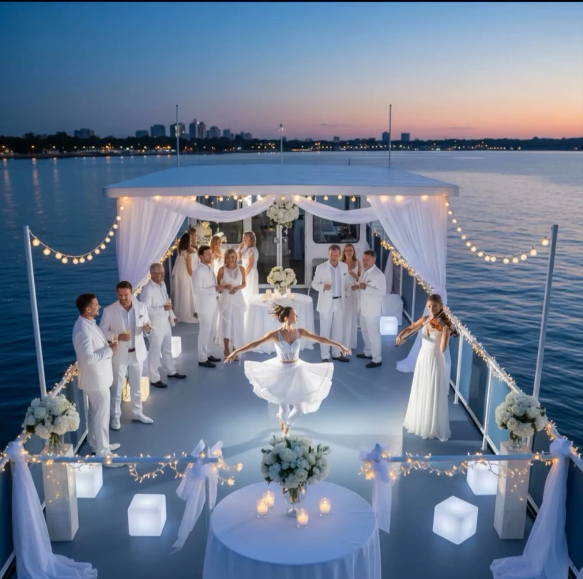 Chicago exclusive floating lounge 