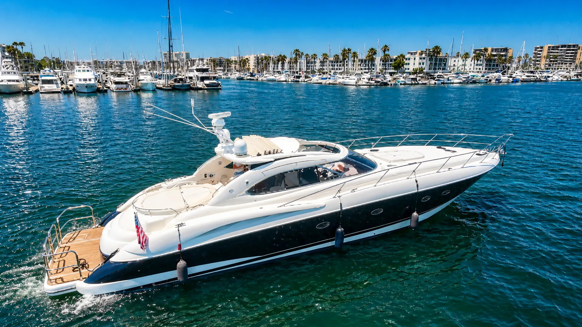 Sunseeker Predator in Marina del Rey, CA