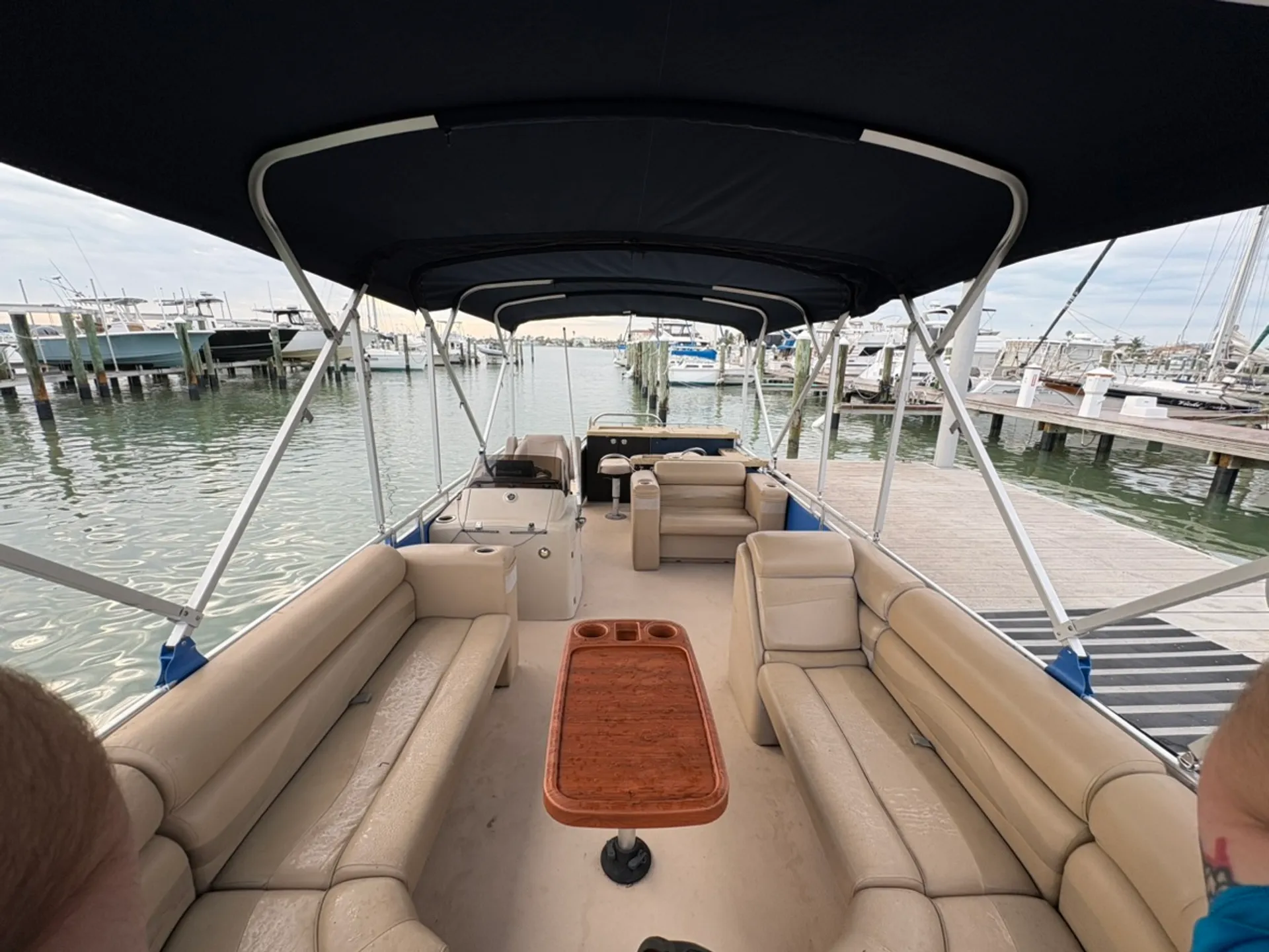 HARRIS FLOTEBOTE 200 SUNLINER FC TRIPLE TUBE W/150L 4-S in St. Petersburg, FL — photo 3