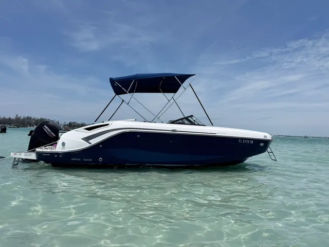 Rent a BAYLINER deck boat in Holmes Beach, FL near me