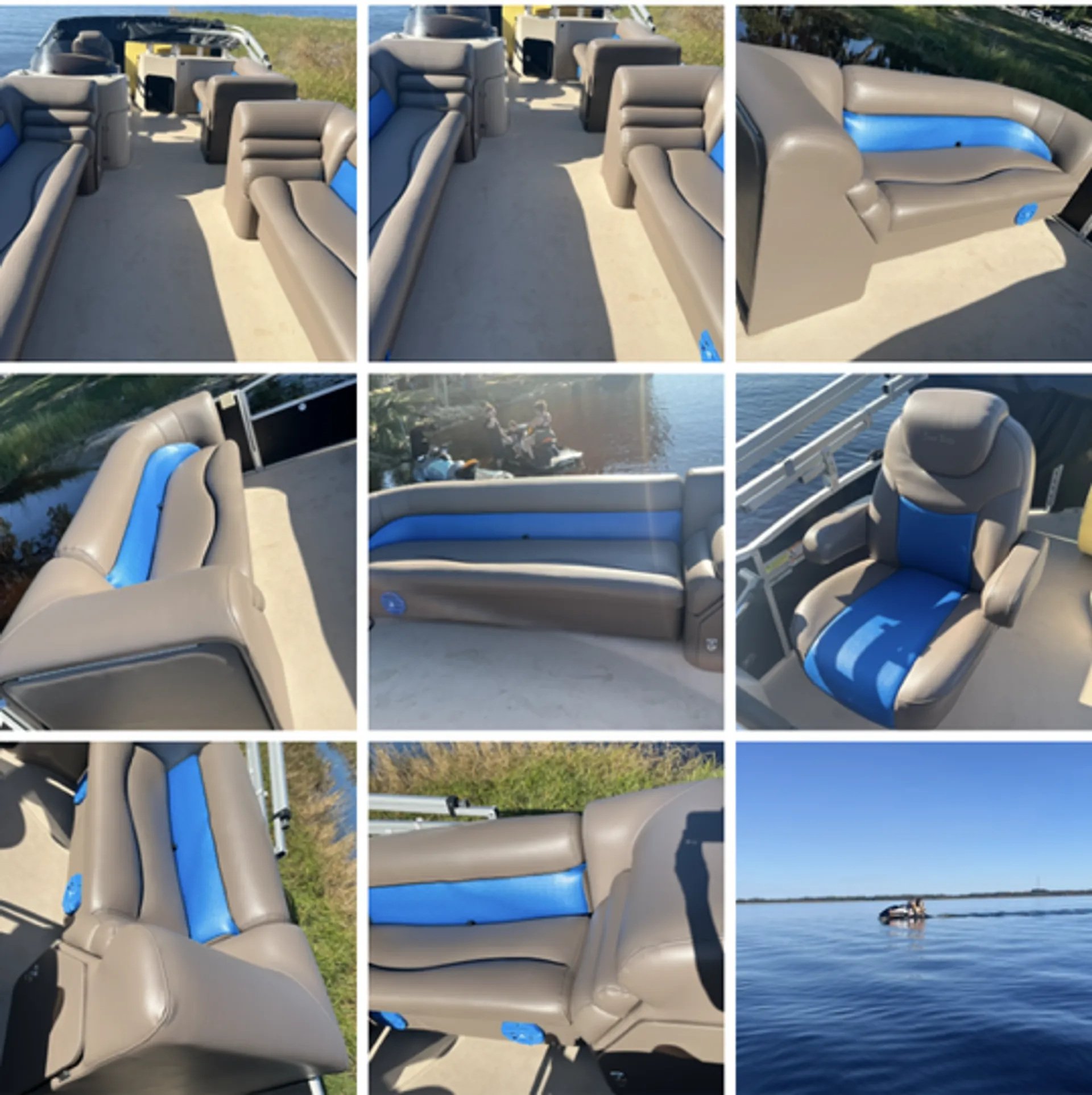 Clermont FL Chain of Lakes 24ft pontoon boat that fits 13 passengers!