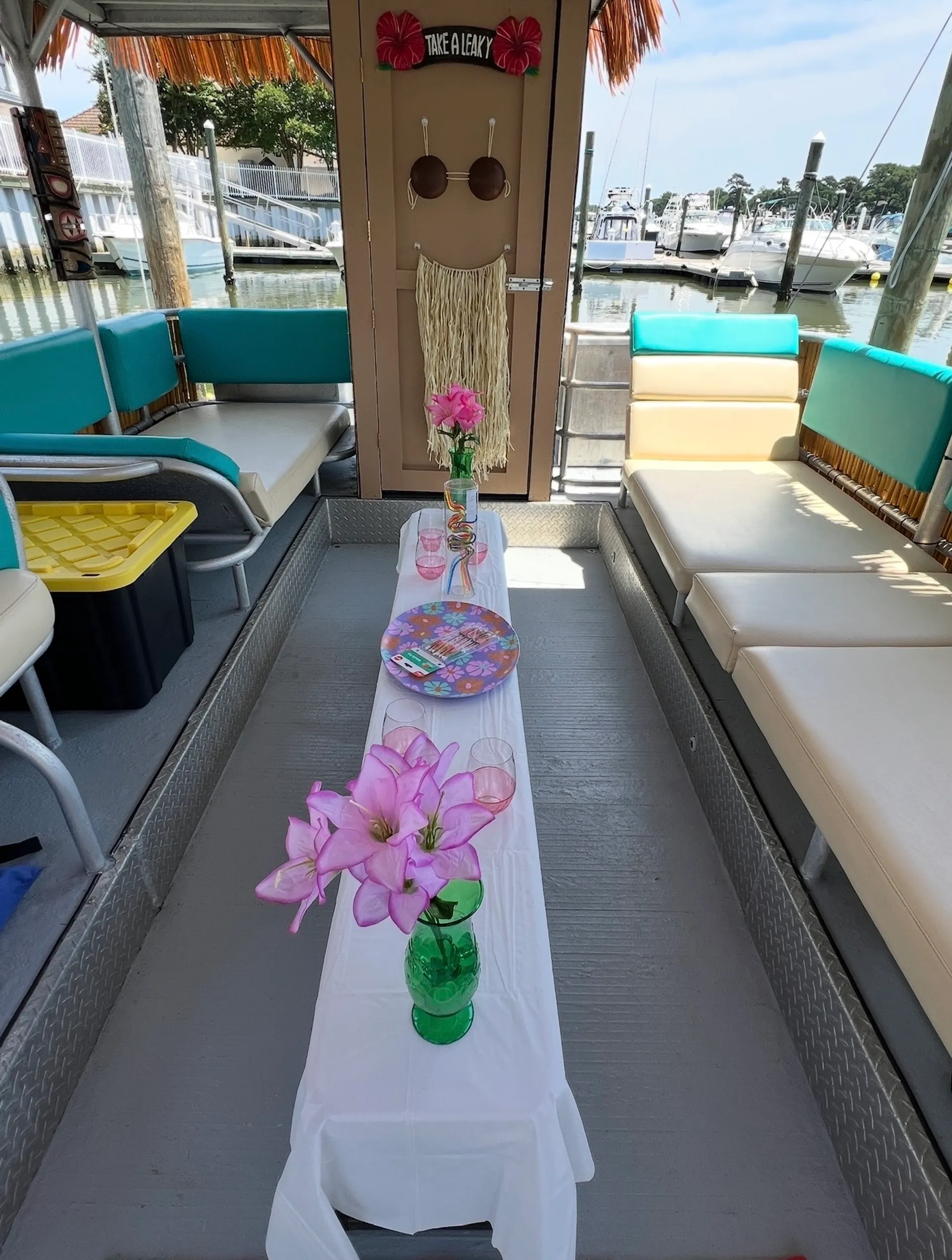 Luxury Private Tiki Boat Charter | Sunset cruises | Celebrations 