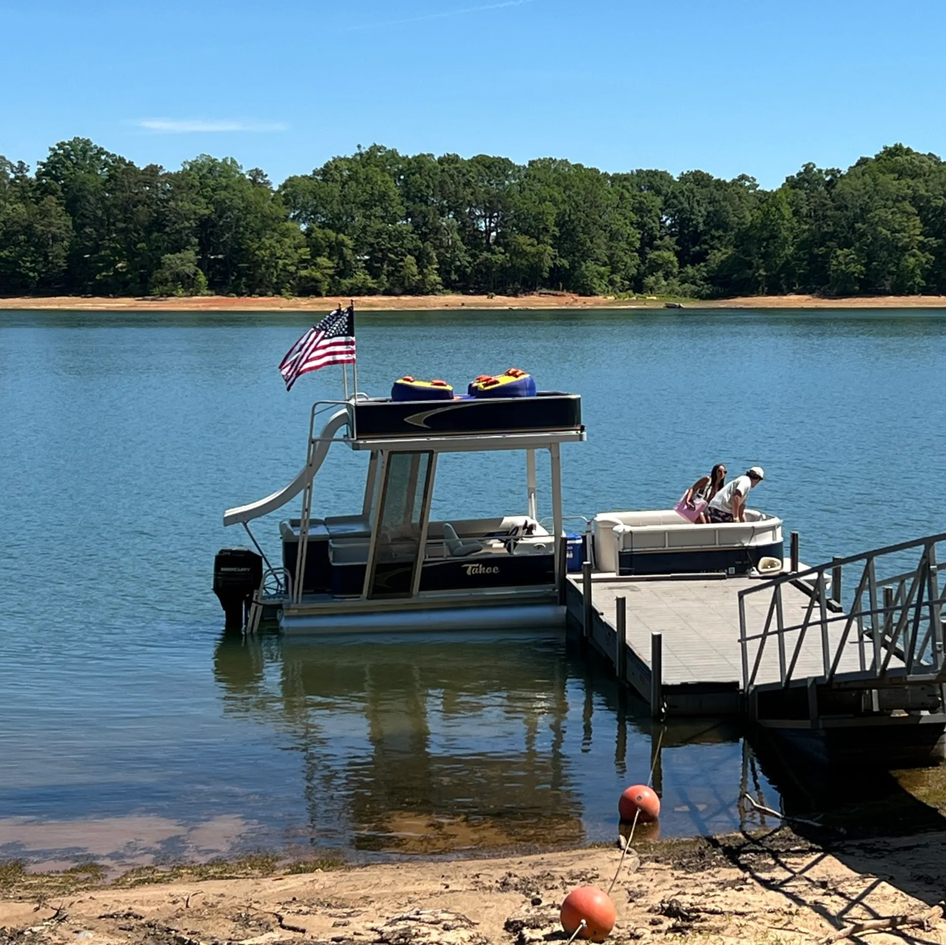 24' Tahoe Double Decker — Slide, Shade & Fun