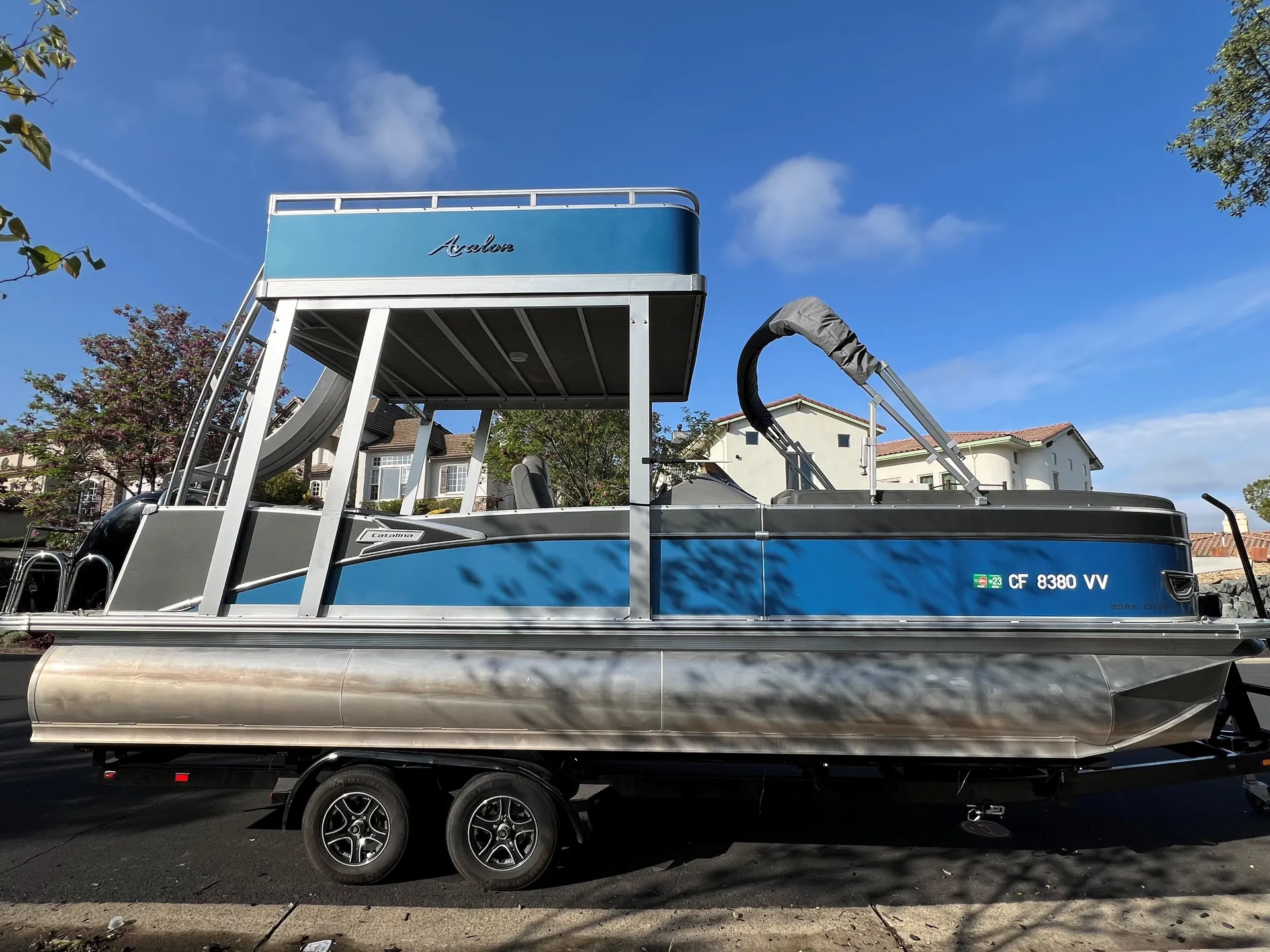 AVALON PONTOONS CATALINA CRUISE FUNSHIP 2585CRFS in El Dorado Hills, CA — photo 3