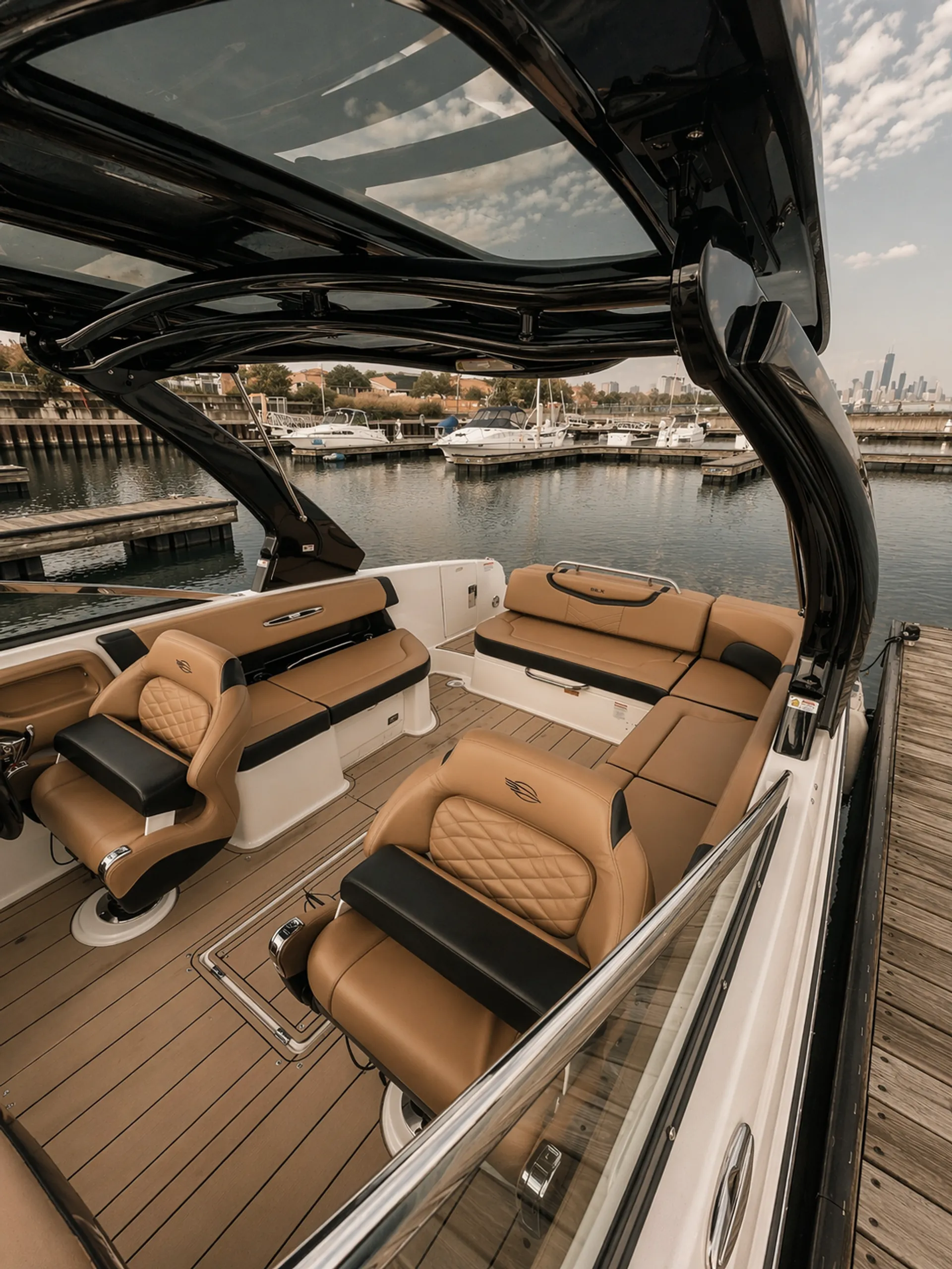 Cruise on the New and Luxurious Chaparral 30' Motor Yacht! 