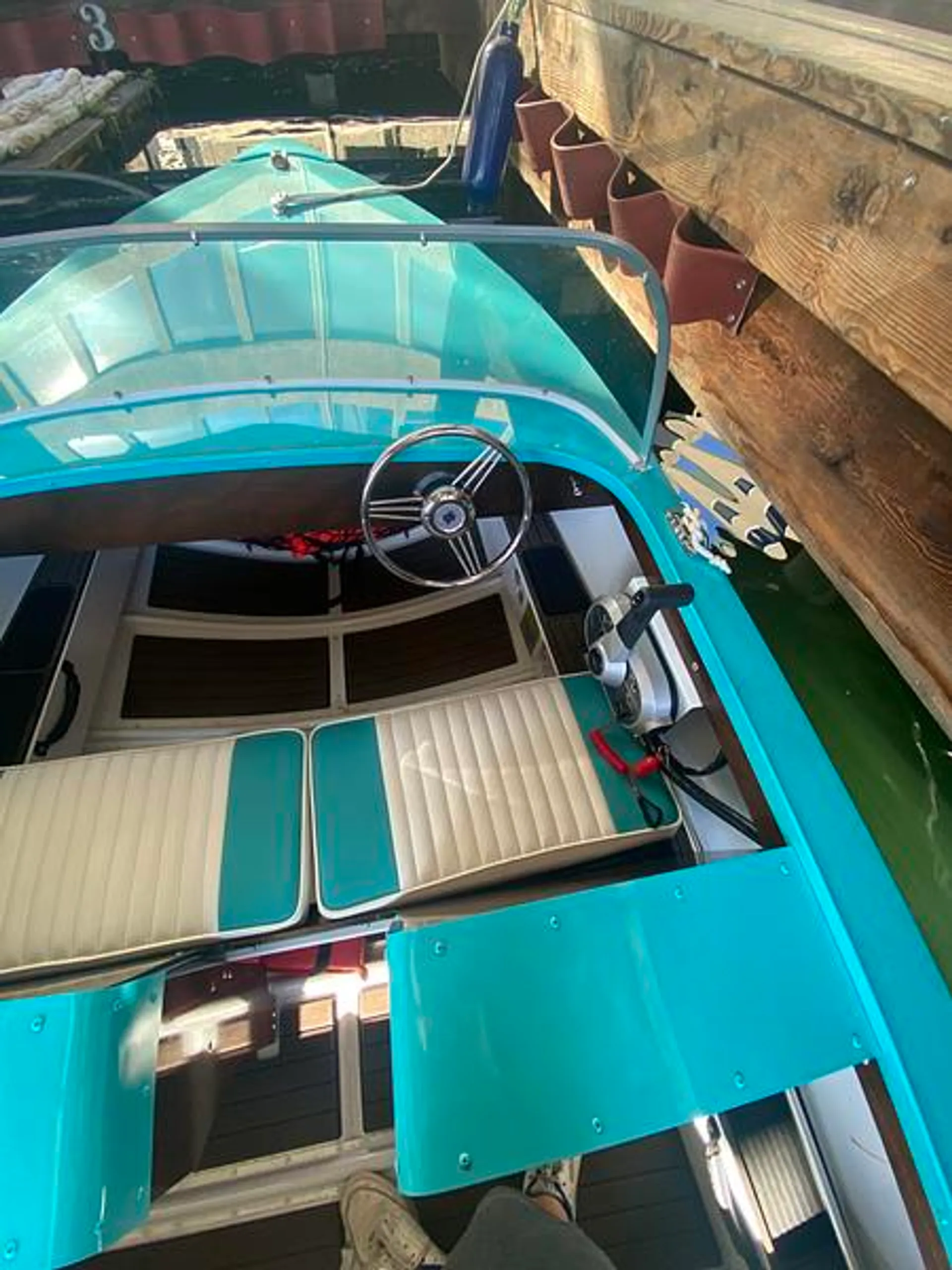 Brand new 1957 Starcraft ski champ replica | Retro Lake Union cruiser