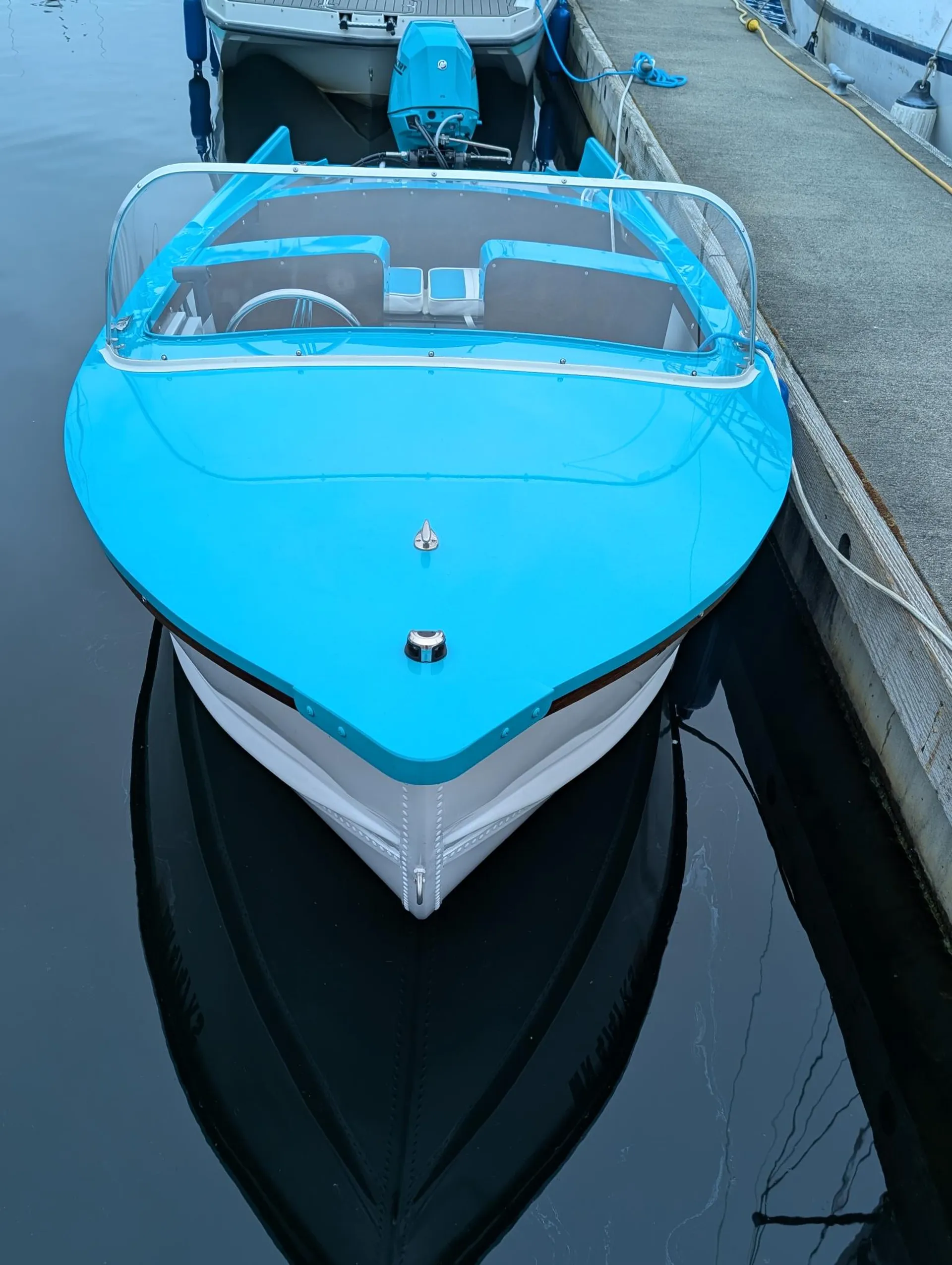 Brand new 1957 Starcraft ski champ replica | Retro Lake Union cruiser