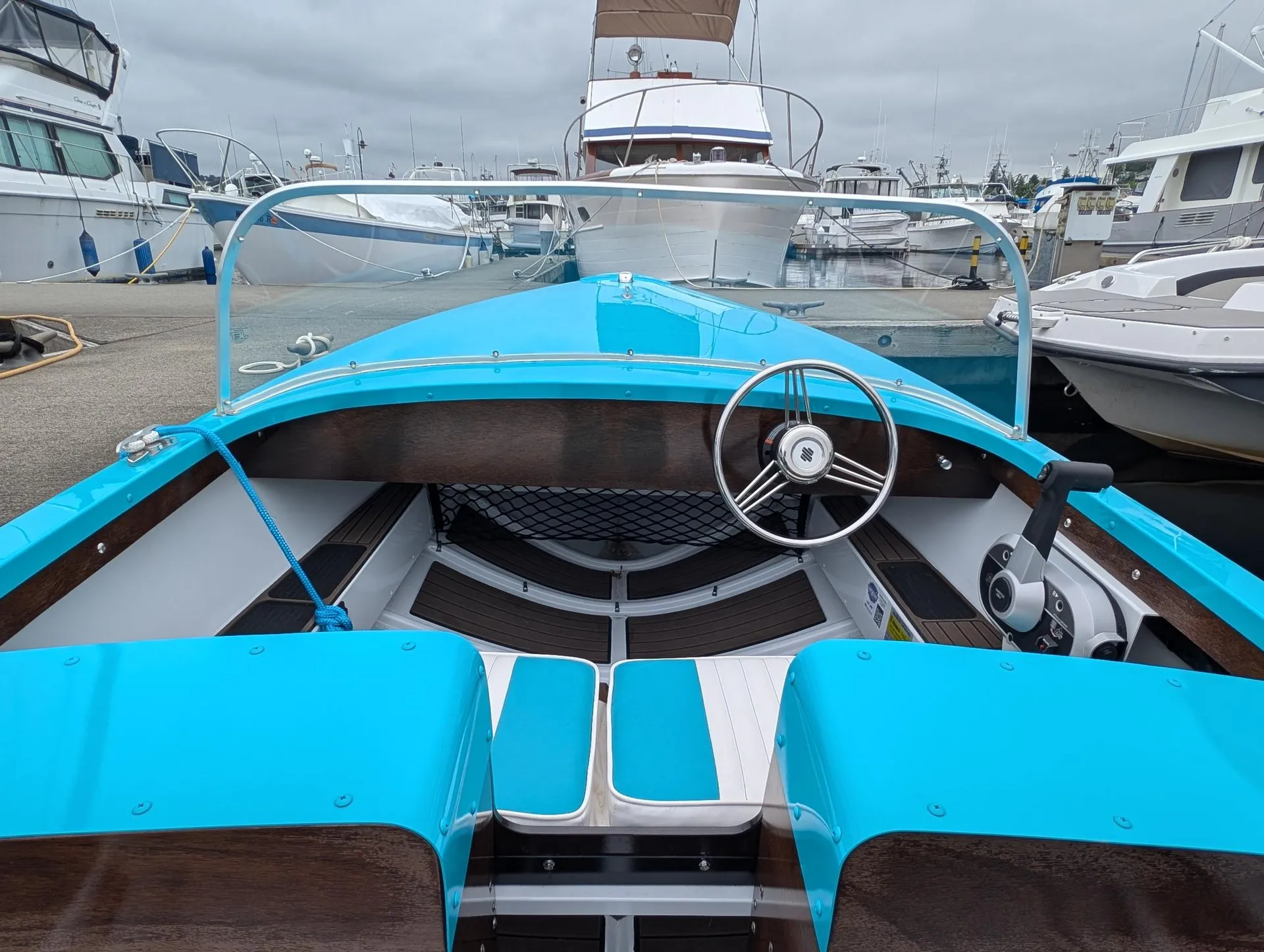 Brand new 1957 Starcraft ski champ replica | Retro Lake Union cruiser