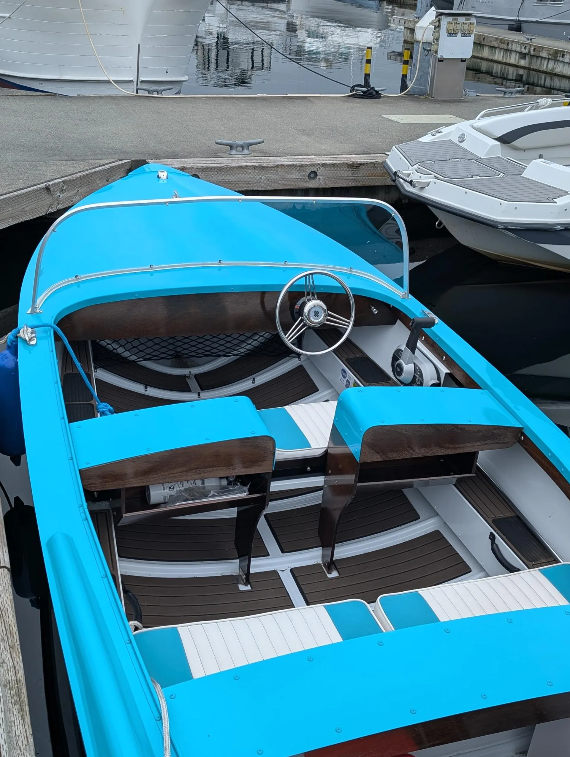 Brand new 1957 Starcraft ski champ replica | Retro Lake Union cruiser