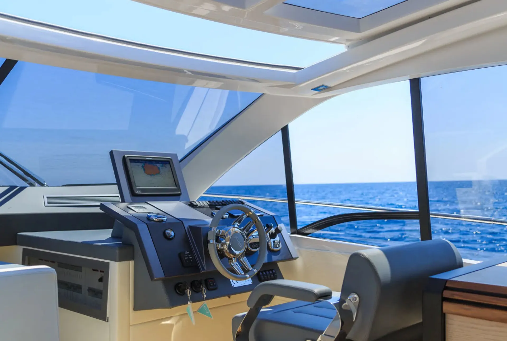 Once of the most unique charter yachts to arrive in Chicago