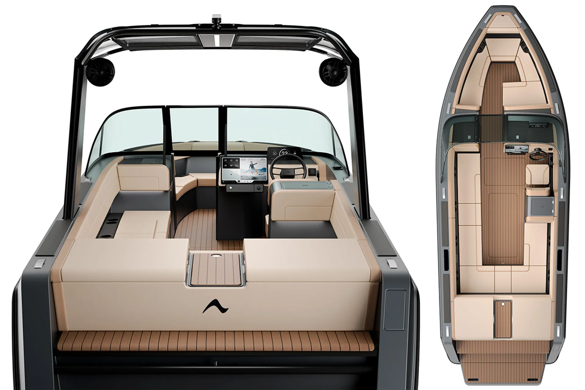 25ft FULLY ELECTRIC Luxury Boat Charter In Lake Tahoe