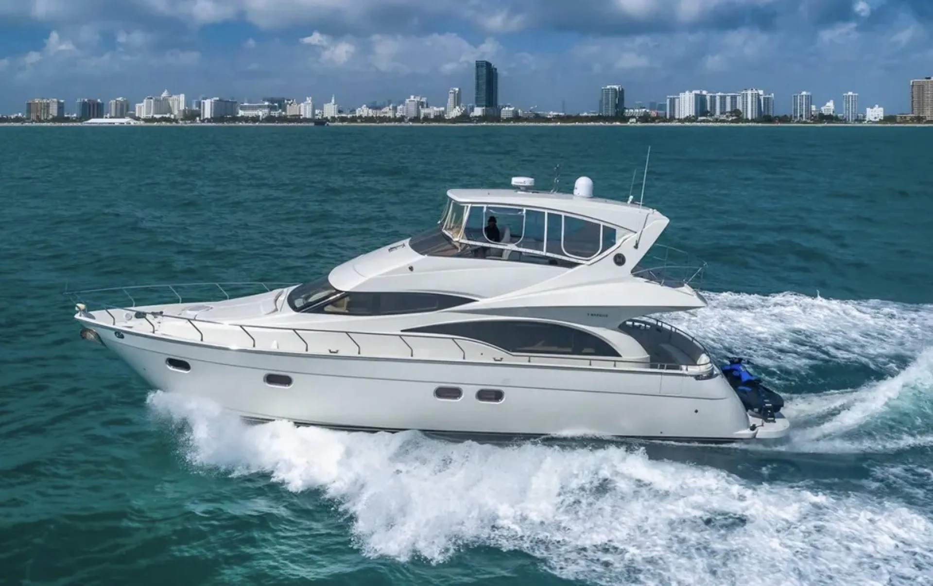 63ft Marquis Luxury Yacht | Jet Ski | Floating Mat | Weekday Specials 