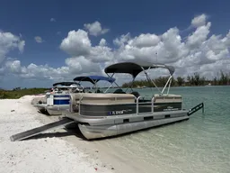 Naples Boat Rental - 20ft 9 passenger Pontoon | Keeywaydin Island boat photo