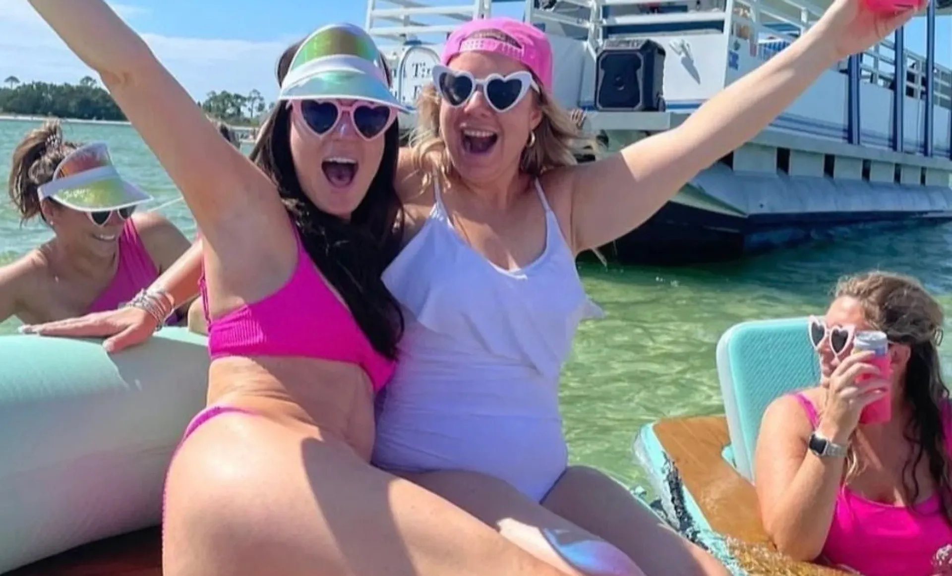 BIG 12 Passenger Dbl Decker Boat with Slide!