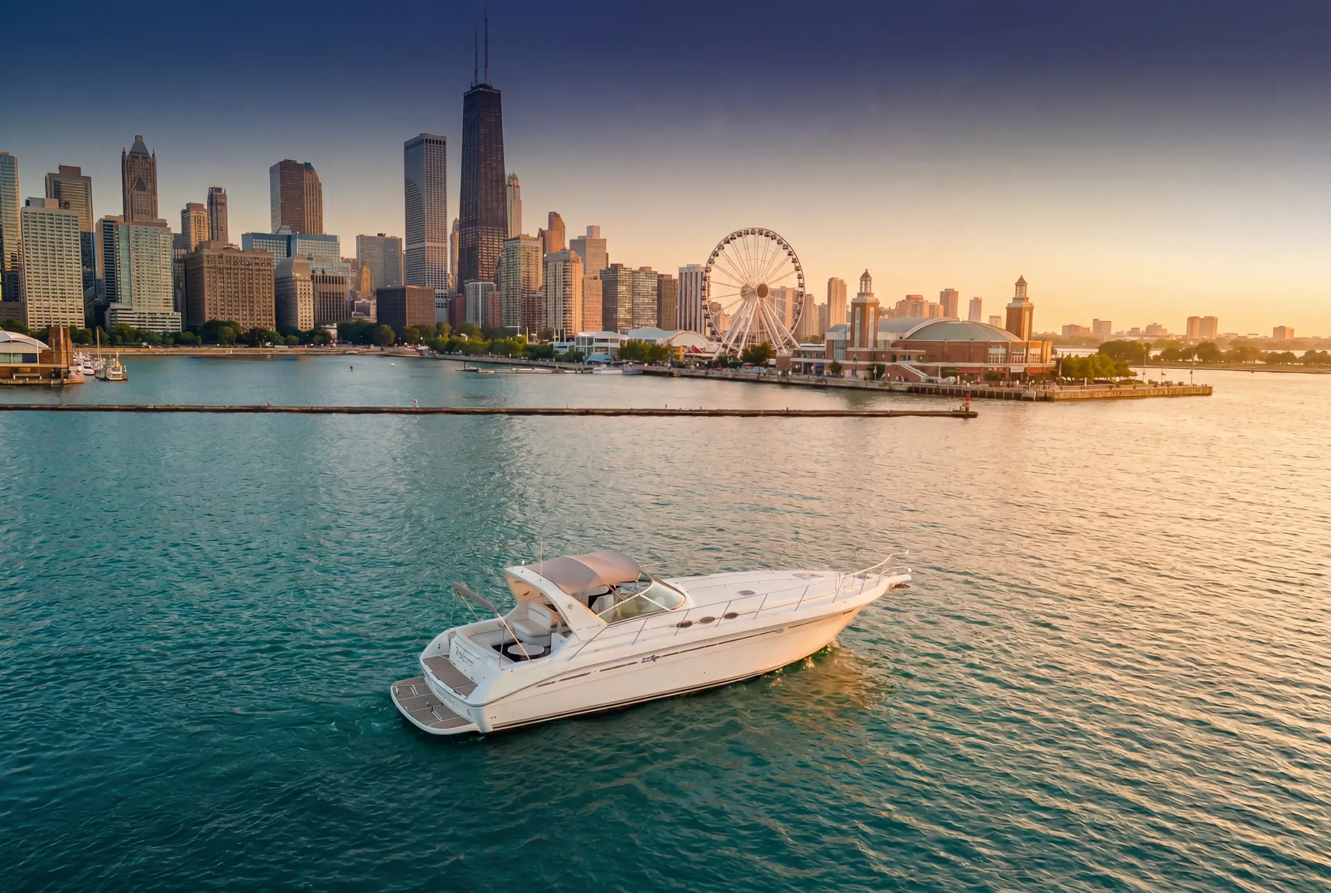 Sea Ray Boats 400 Express Cruiser in Chicago, IL