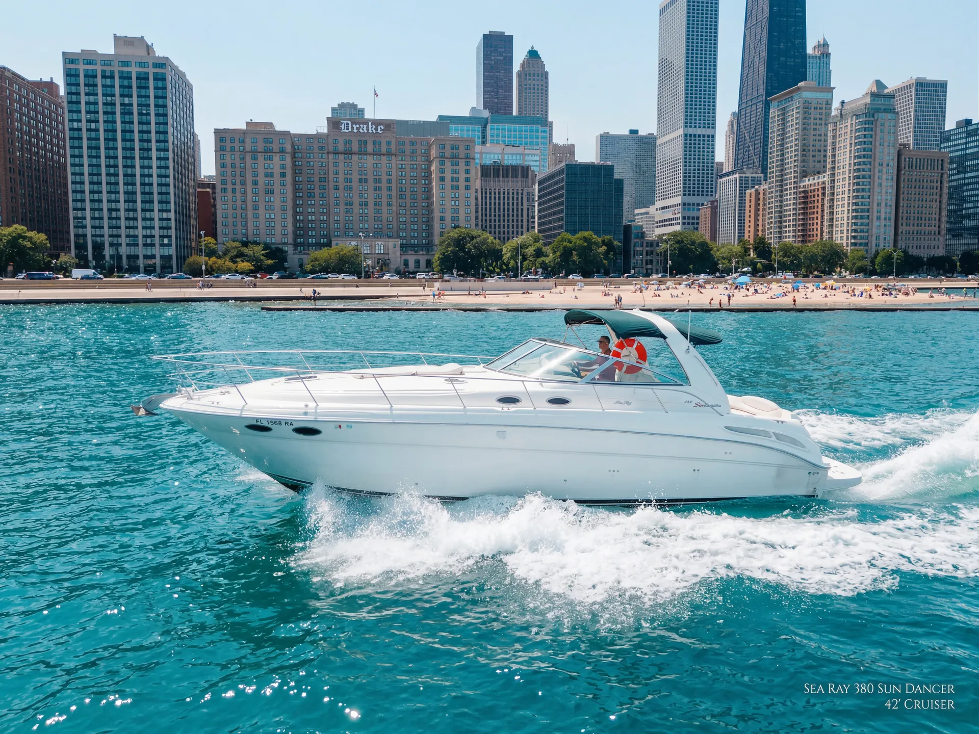 Sea Ray Boats 380 Sundancer in Chicago, IL