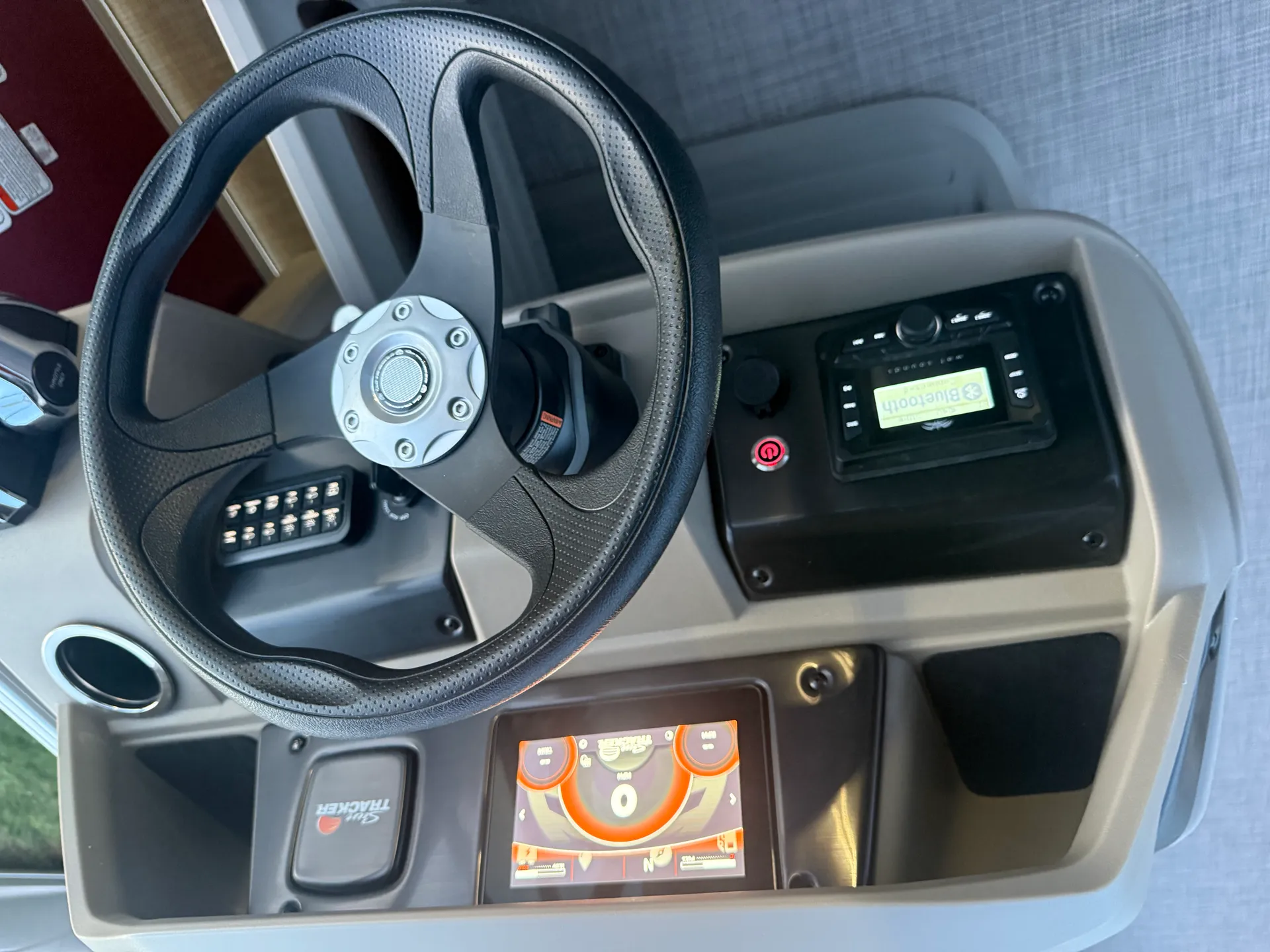 Smooth Rider in a quality pontoon boat!