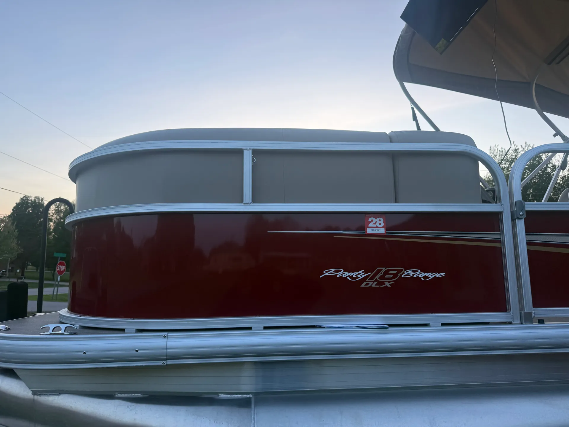 Smooth Rider in a quality pontoon boat!
