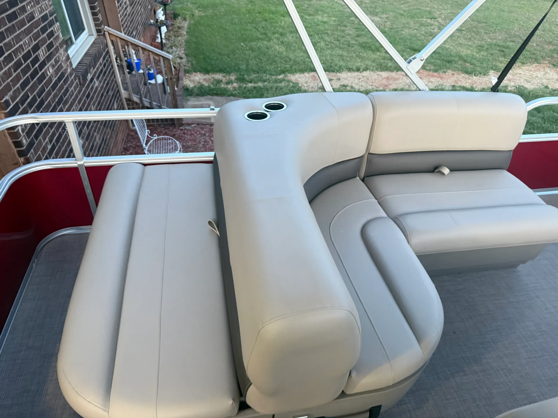 Smooth Rider in a quality pontoon boat!