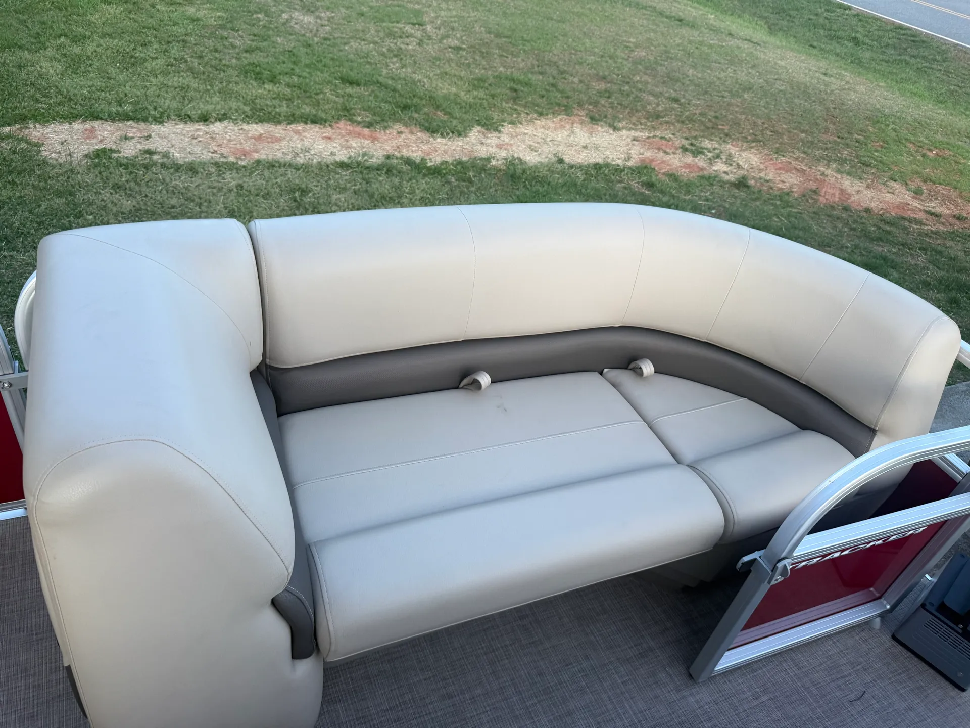 Smooth Rider in a quality pontoon boat!