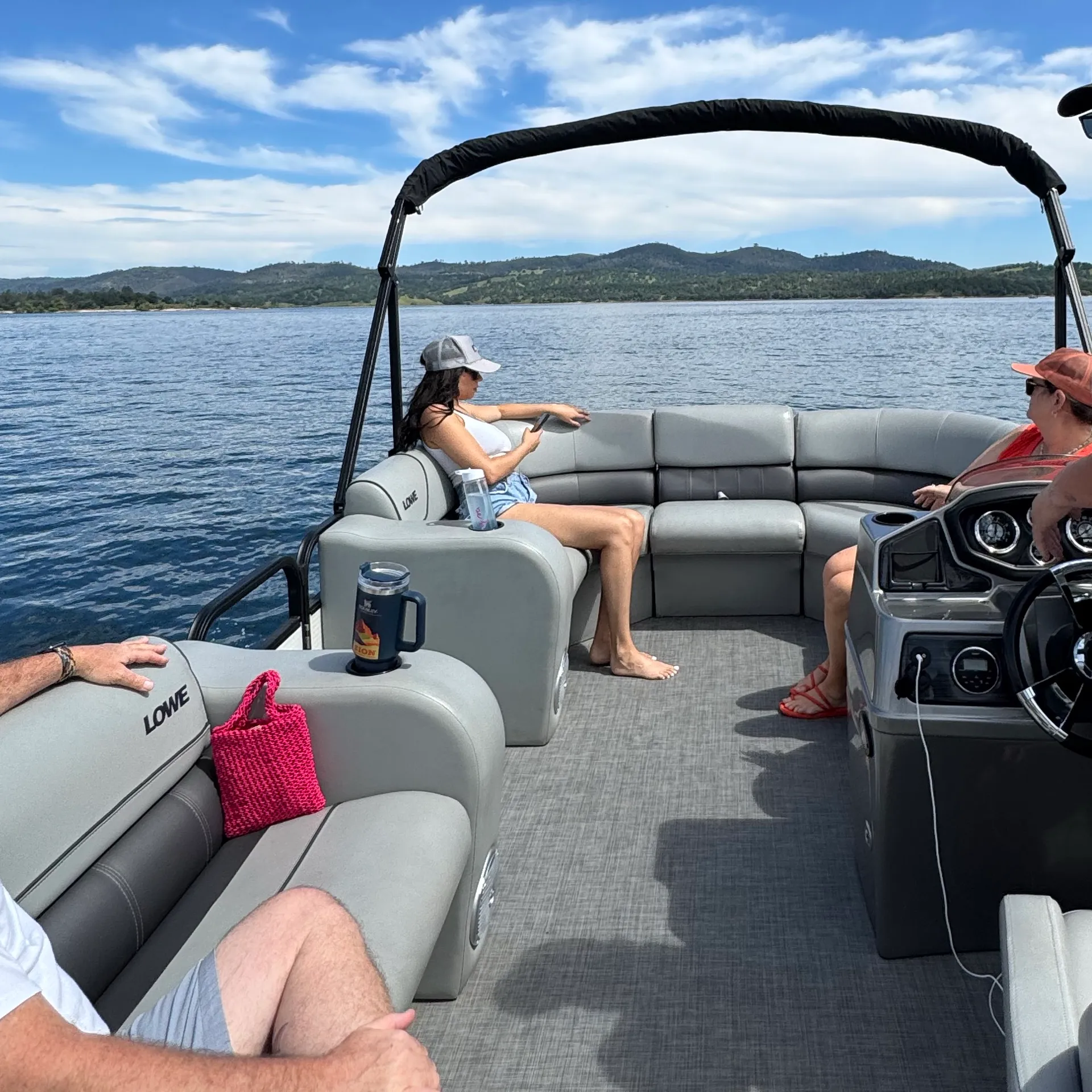 Lowe SS210 Pontoon 115hp Mercury Pro XS