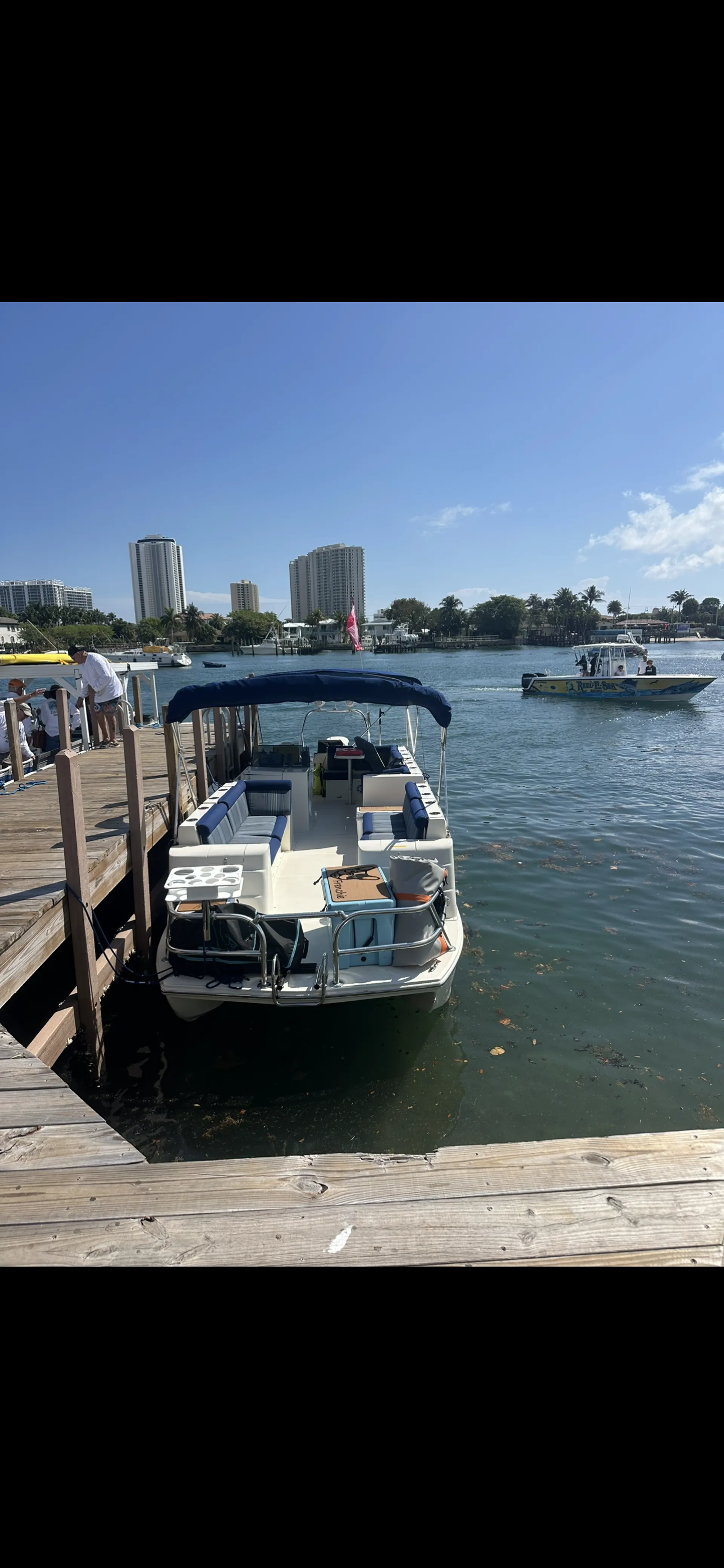 Beachcat Saltwater Pontoon  in Riviera Beach, FL