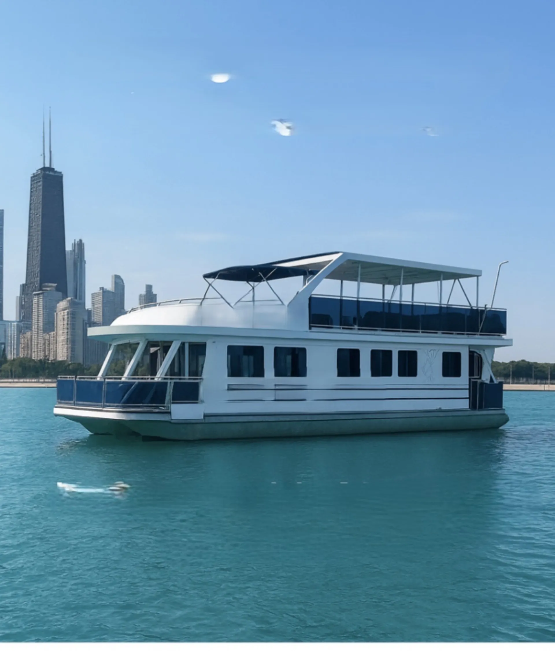 Chicago exclusive floating lounge 