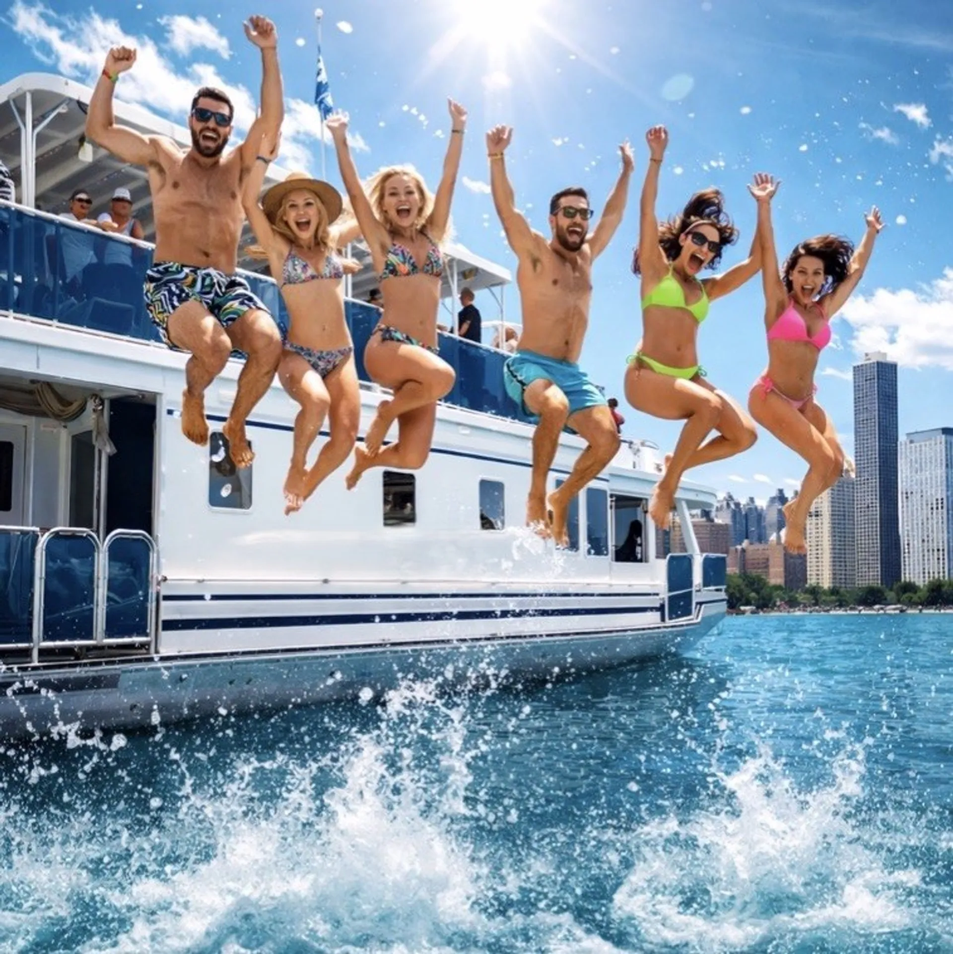 Chicago exclusive floating lounge 