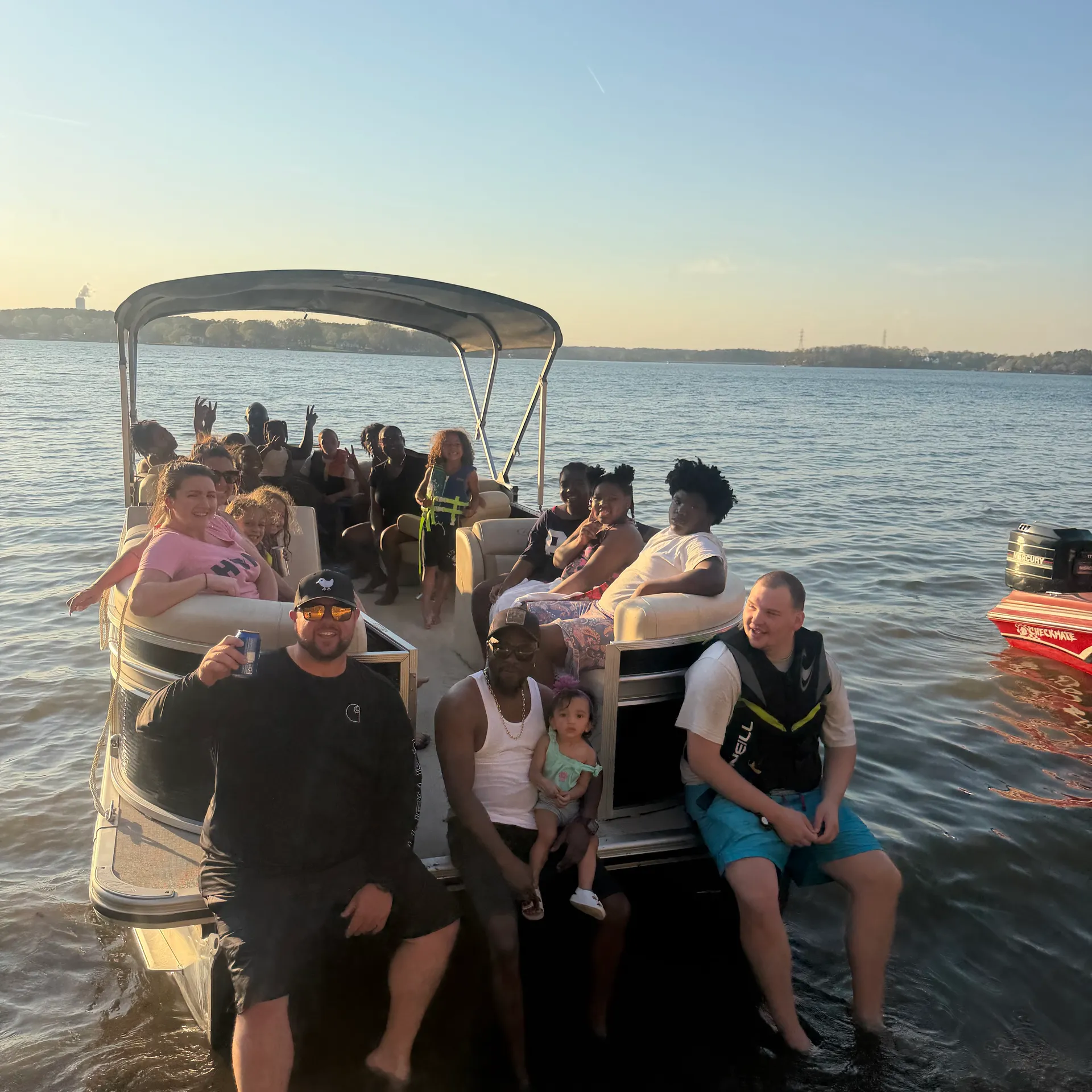 WILD PHIL’S PARTY BARGE WITH BBQ GRILL<br/>