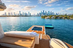  Miami Yacht Rental 60 ft + 2 Jet Ski Rides Free + Floating Pool boat photo