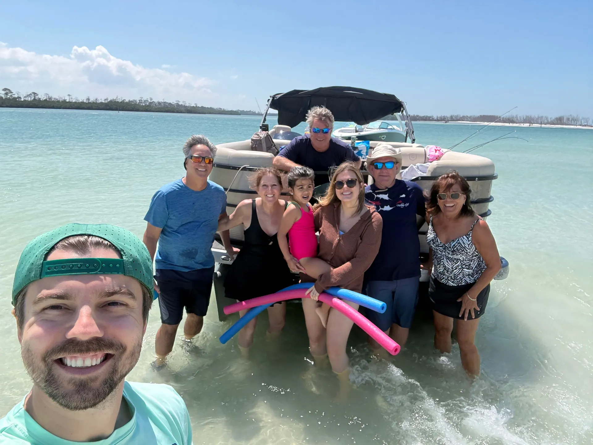 Newer 22 foot luxury pontoon 