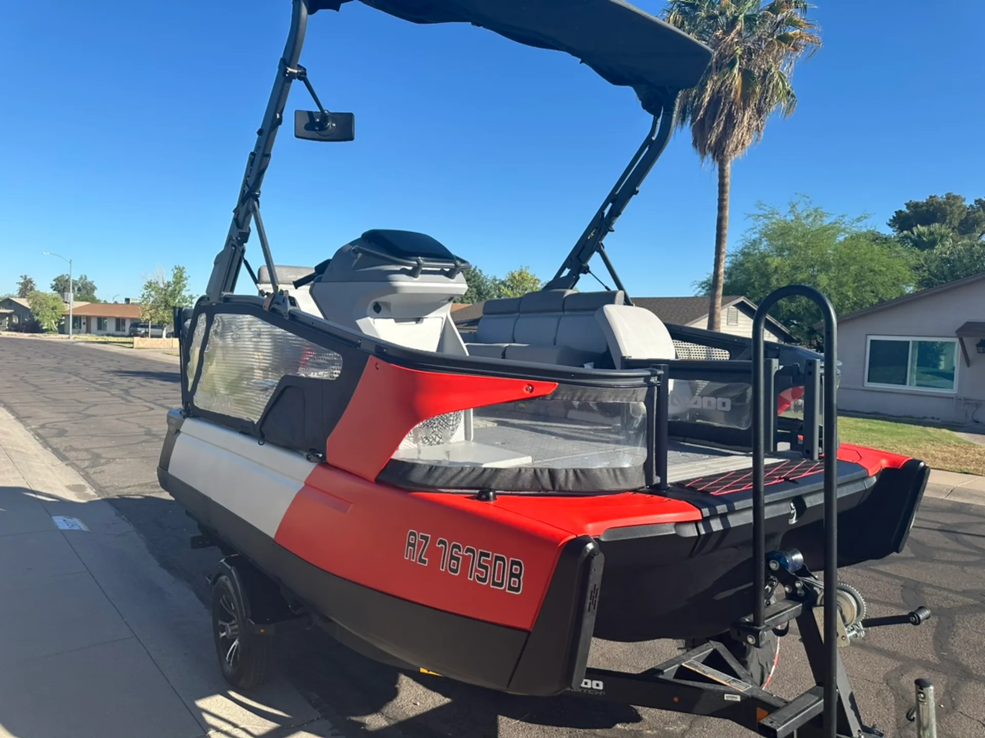 Sport compact.  13 ft. Seadoo switch.  