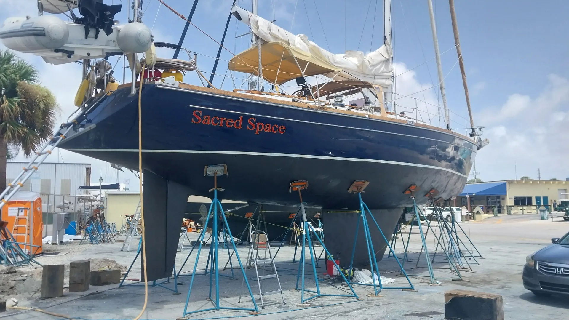 Sacred Space Christina 52 performance cruiser sail