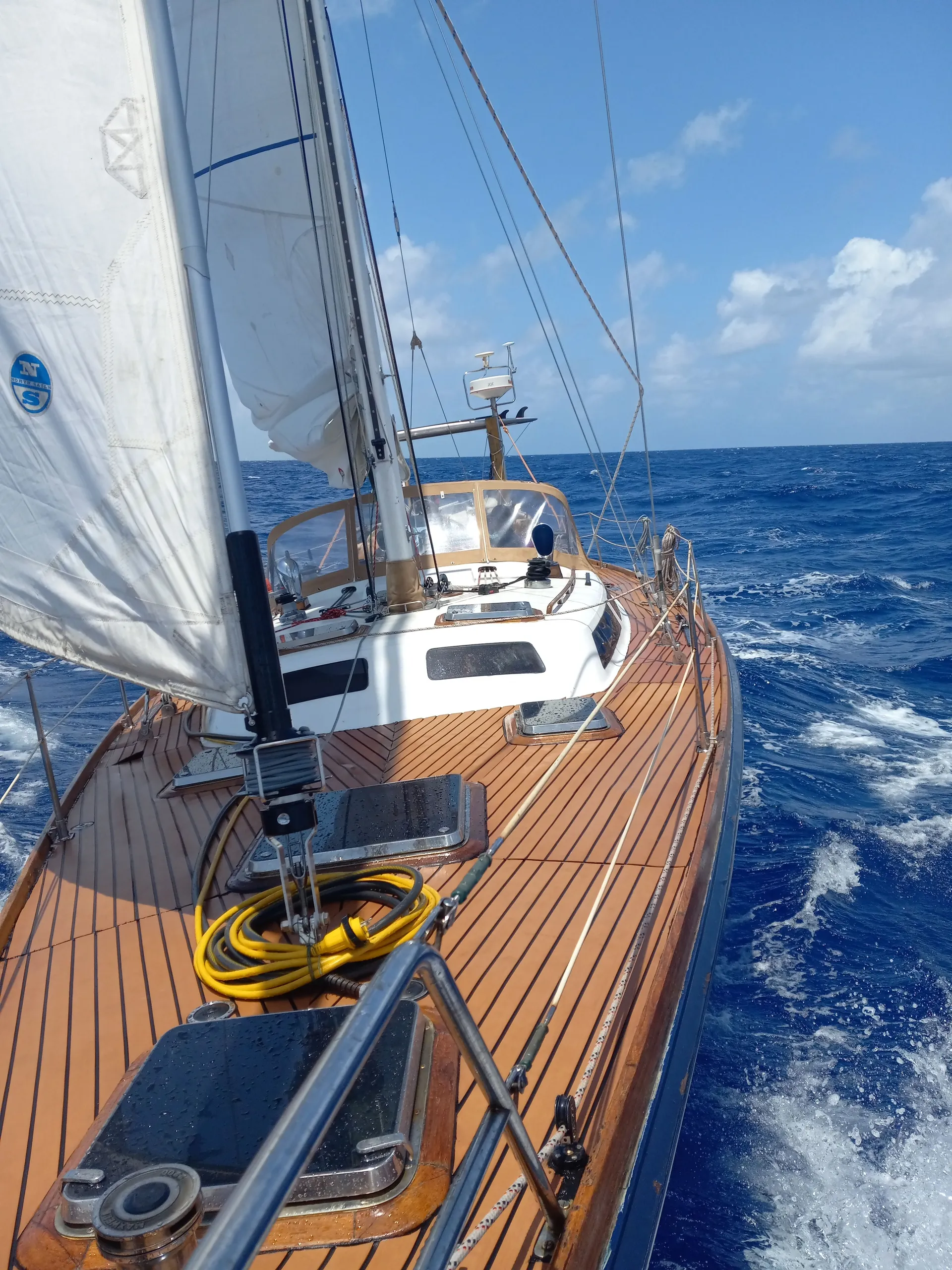 Sacred Space Christina 52 performance cruiser sail