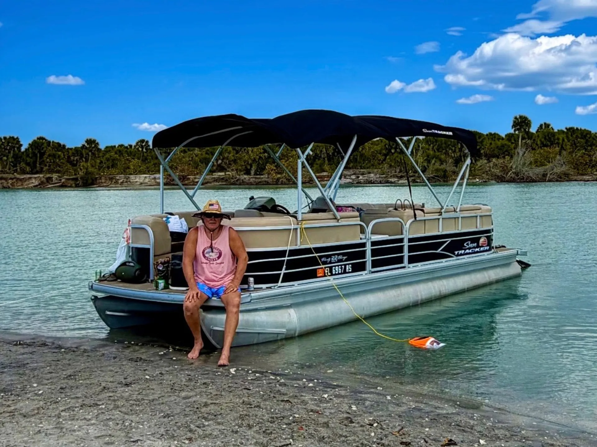 SUN TRACKER PARTY BARGE 22 DLX in Placida, FL