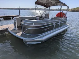 20ft Captained Party Barge – Perfect for Lake Days & Tubing! boat photo
